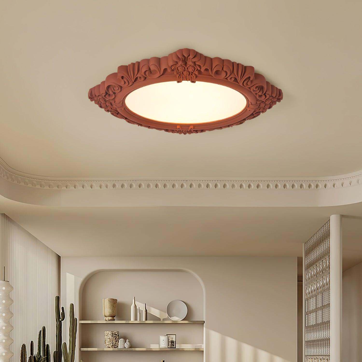 Avraee Sculpted Resin Ceiling Lamp - Letslighting