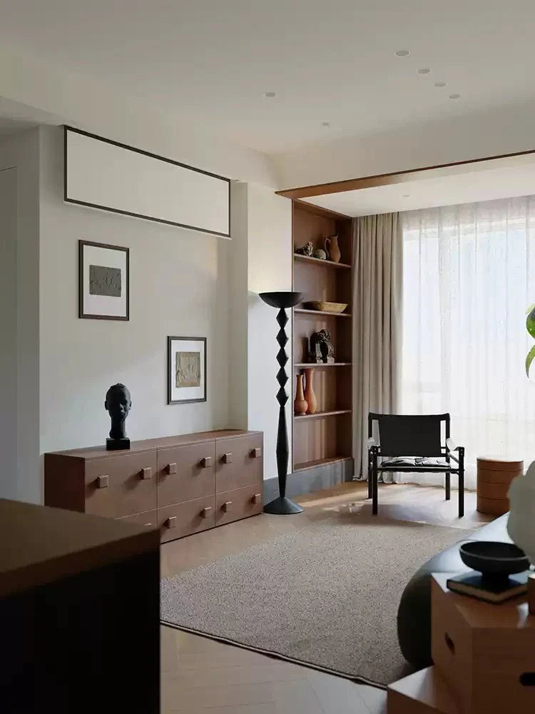 Stack Modern Wood Floor Lamp