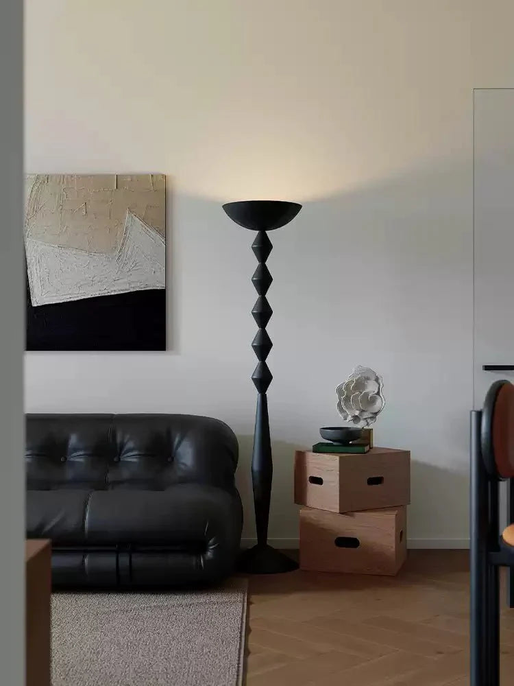 Stack Modern Wood Floor Lamp