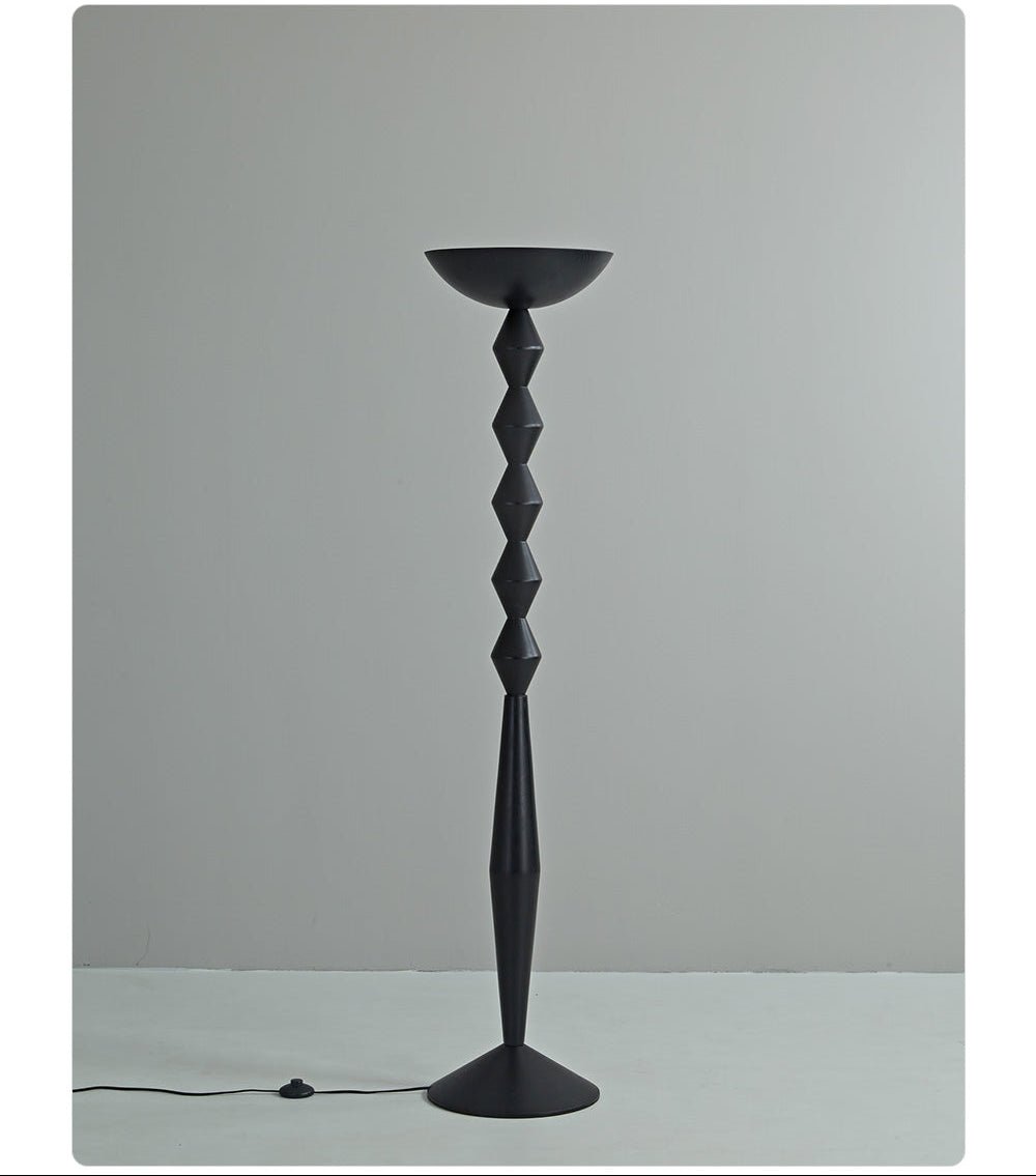 Stack Modern Wood Floor Lamp