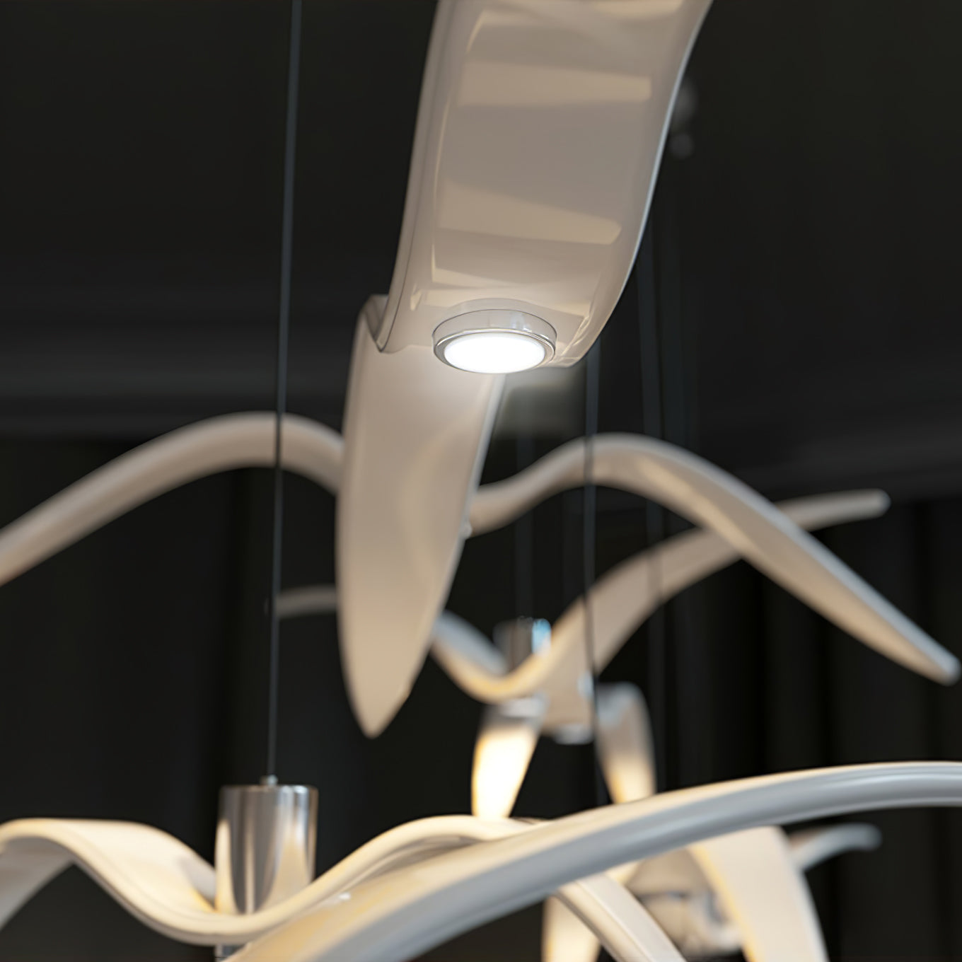 Lustra Pendant Lamp Bird Wings for Living Room - Letslighting