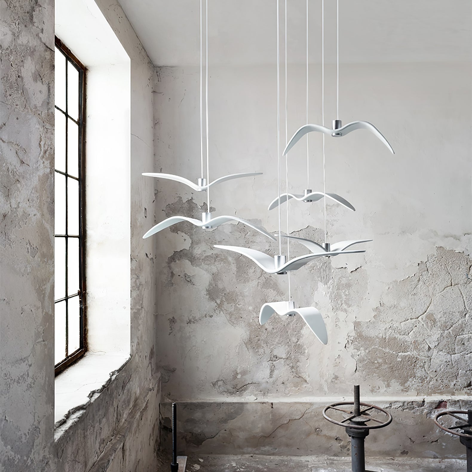 Lustra Pendant Lamp Bird Wings for Living Room - Letslighting