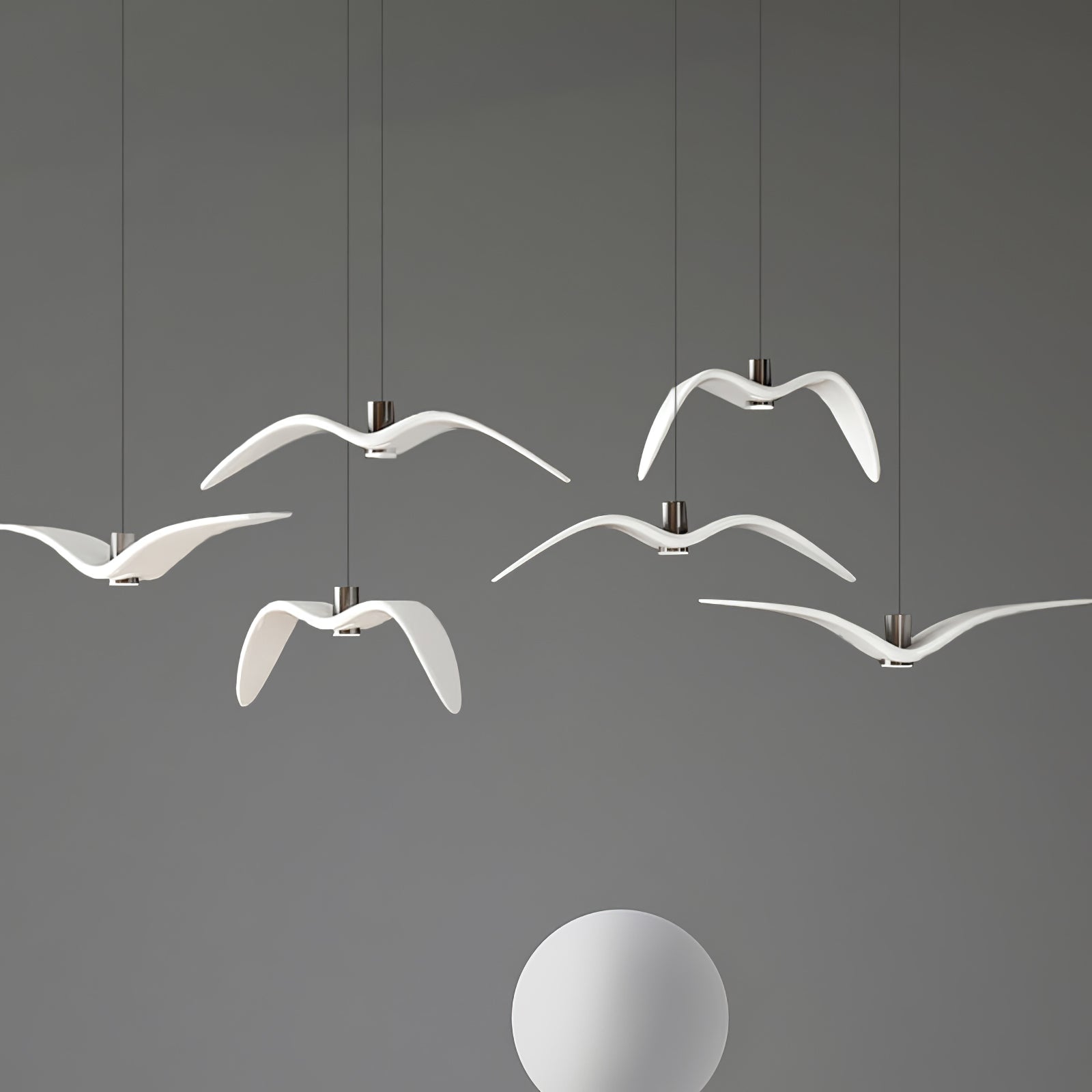 Lustra Pendant Lamp Bird Wings for Living Room - Letslighting