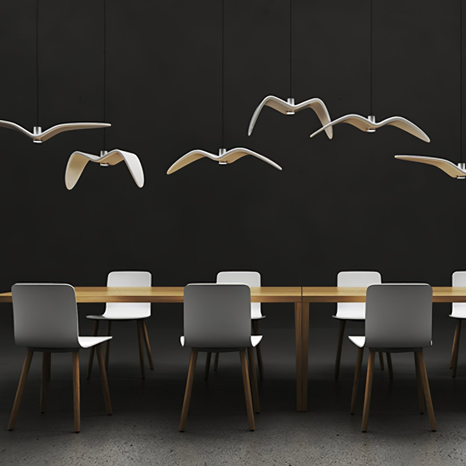 Lustra Pendant Lamp Bird Wings for Living Room - Letslighting