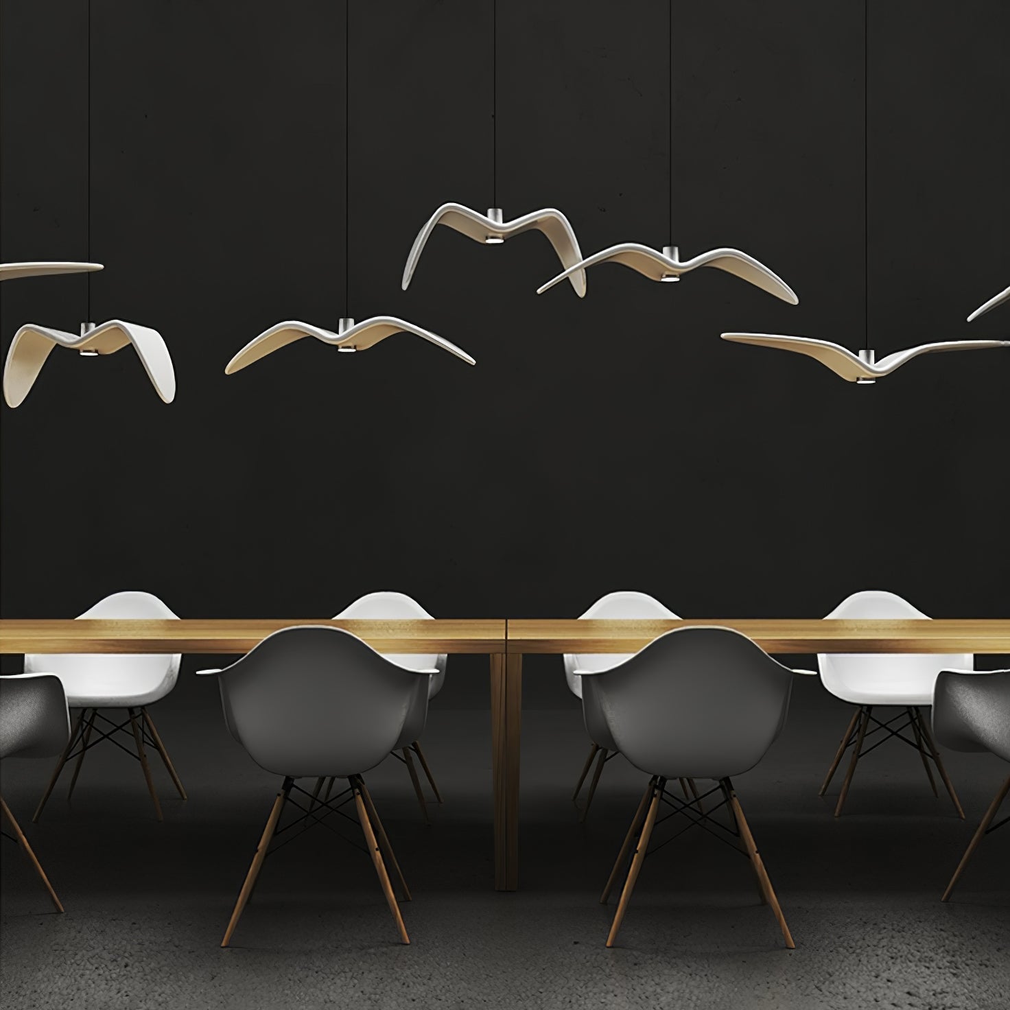 Lustra Pendant Lamp Bird Wings for Living Room - Letslighting