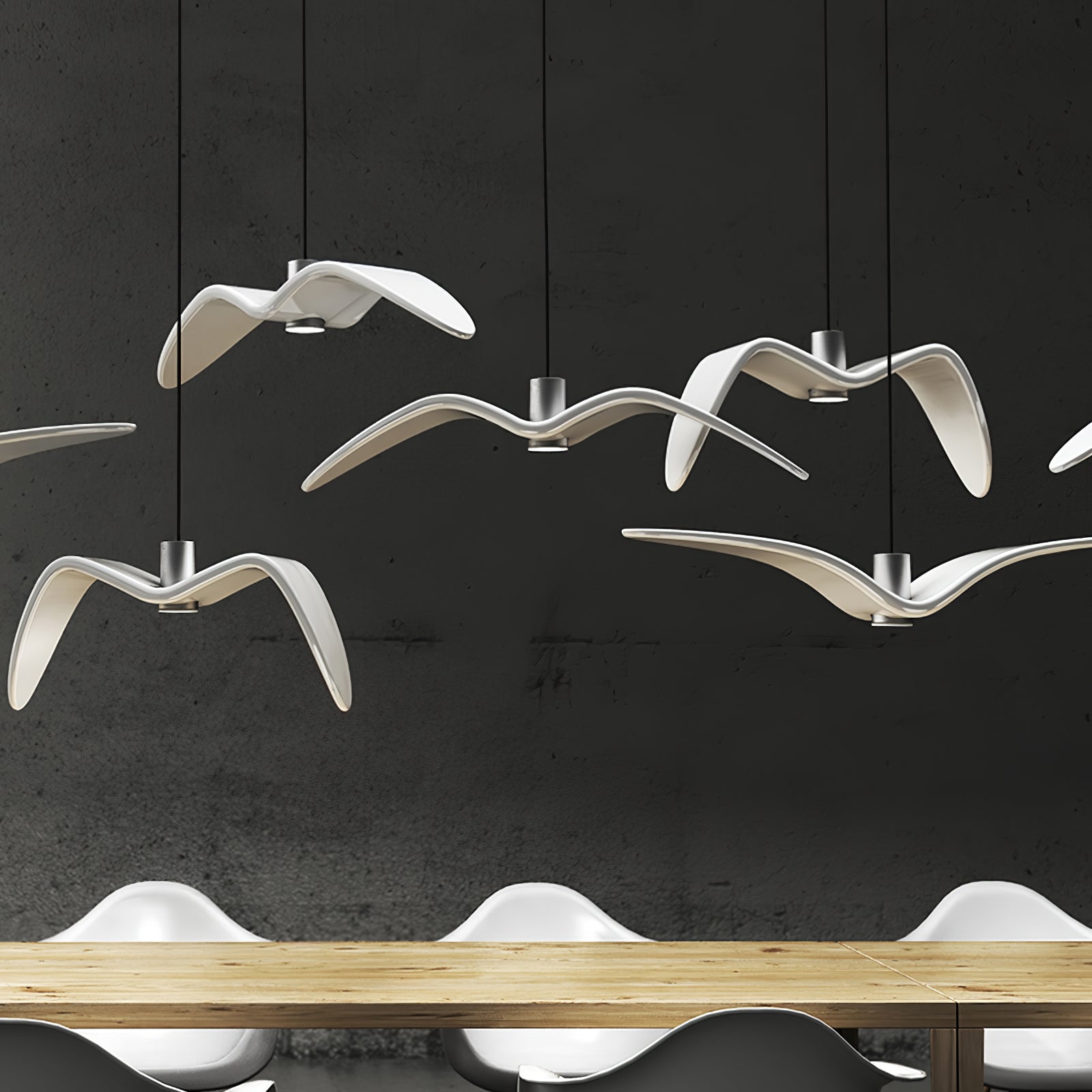 Lustra Pendant Lamp Bird Wings for Living Room - Letslighting