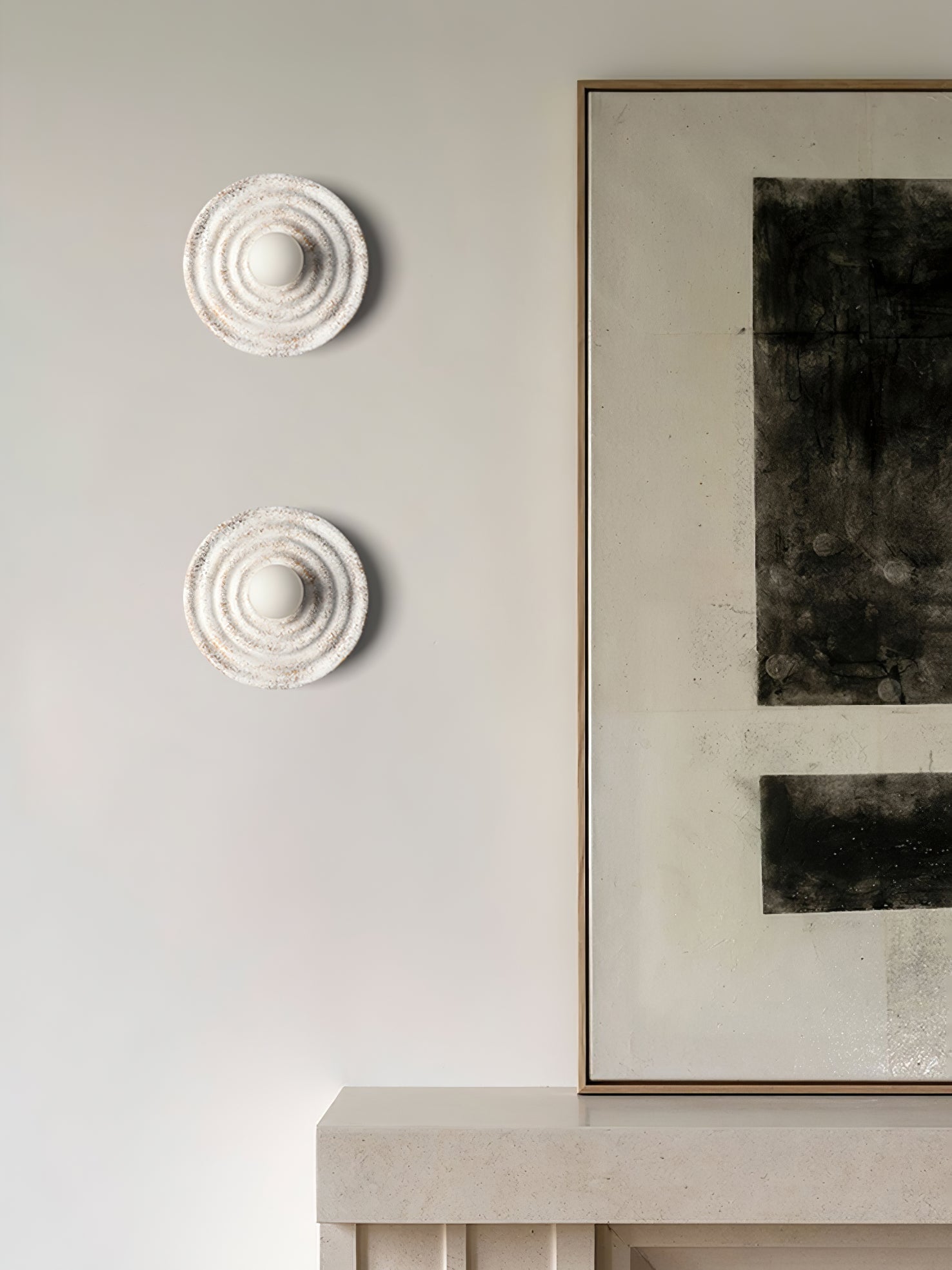 Ersila Modern Minimalist Resin Wall Lamp - Letslighting