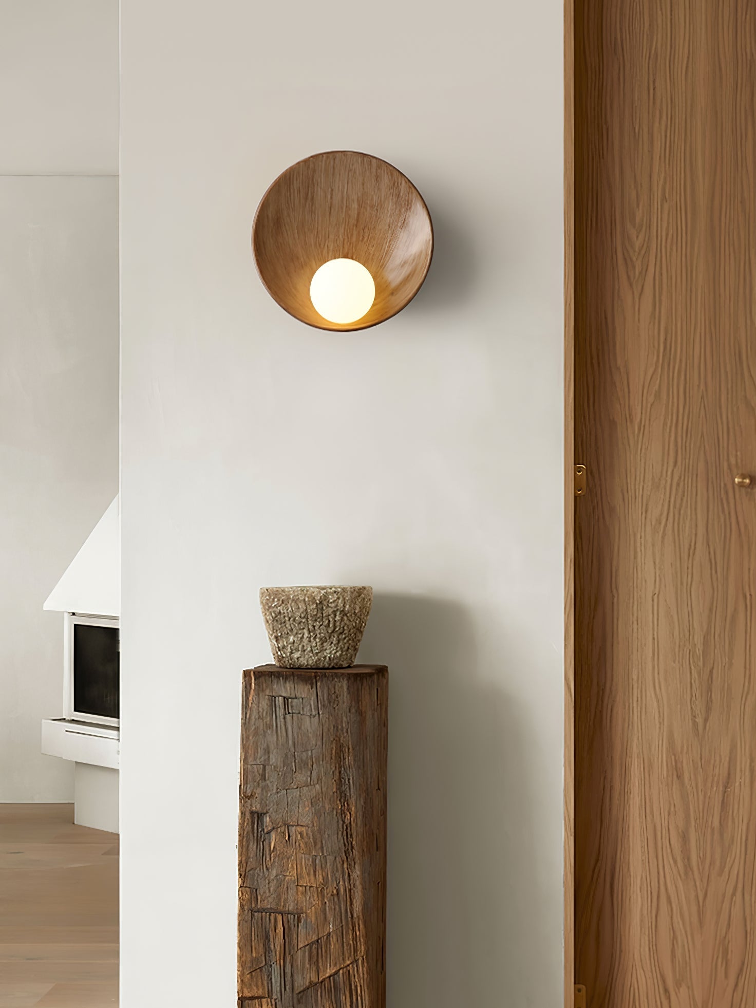 Ersila Modern Minimalist Resin Wall Lamp - Letslighting