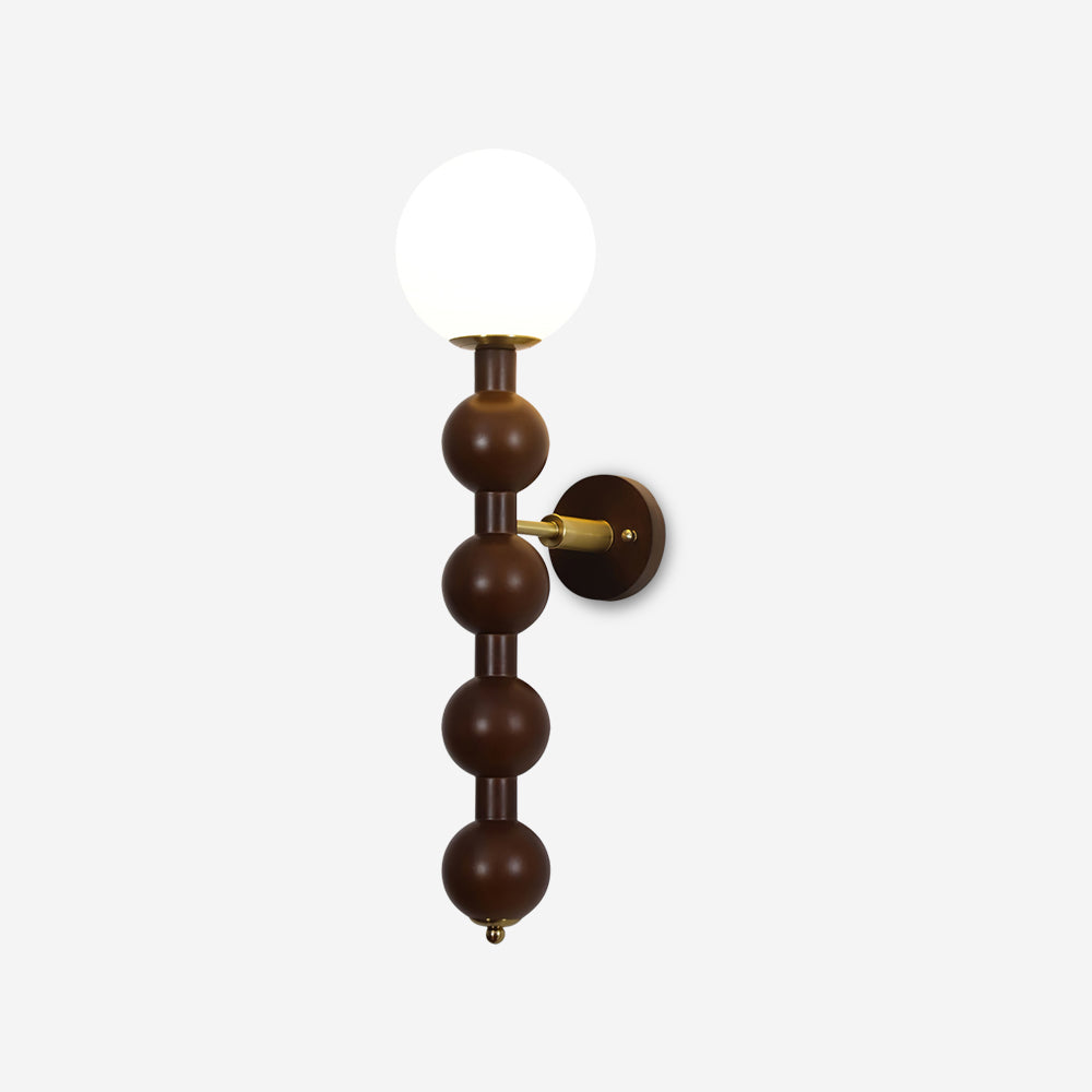 Wall Lamp Gourd in Wood and Glass Modern Style - Letslighting