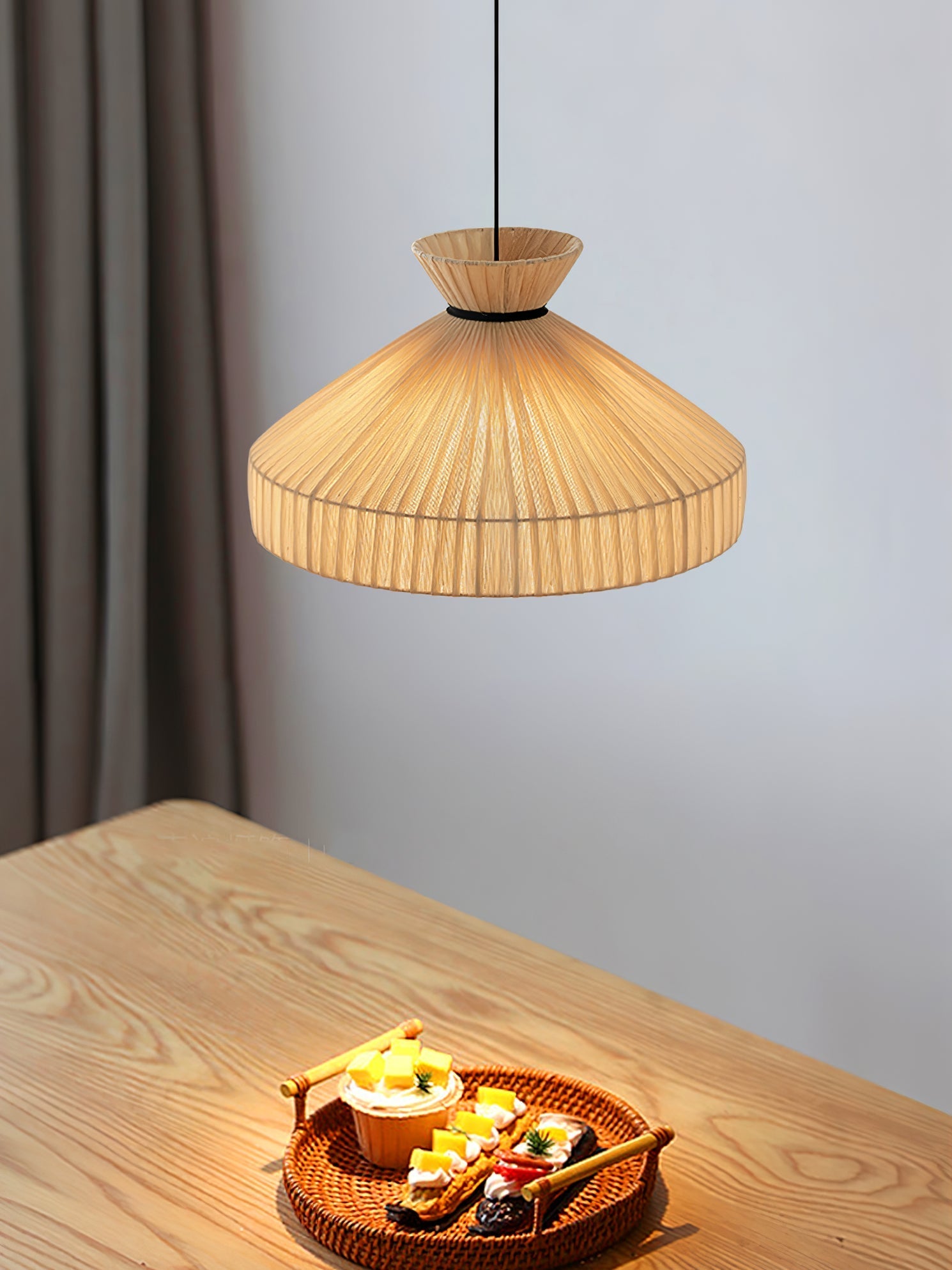 Cusoren Elegance Tide Fabric Pendant Lamp - Letslighting