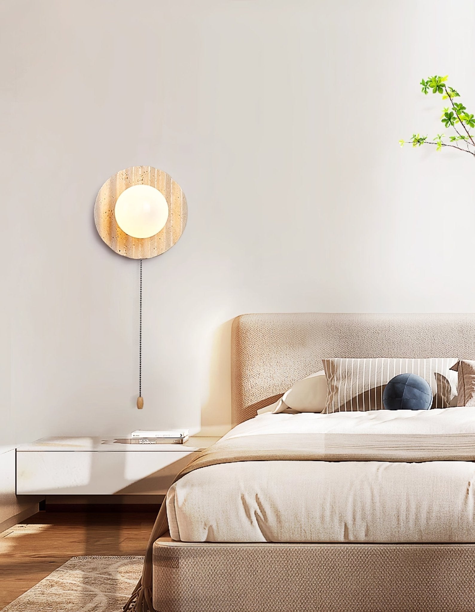 Selorar Travertine Wall Light - Letslighting