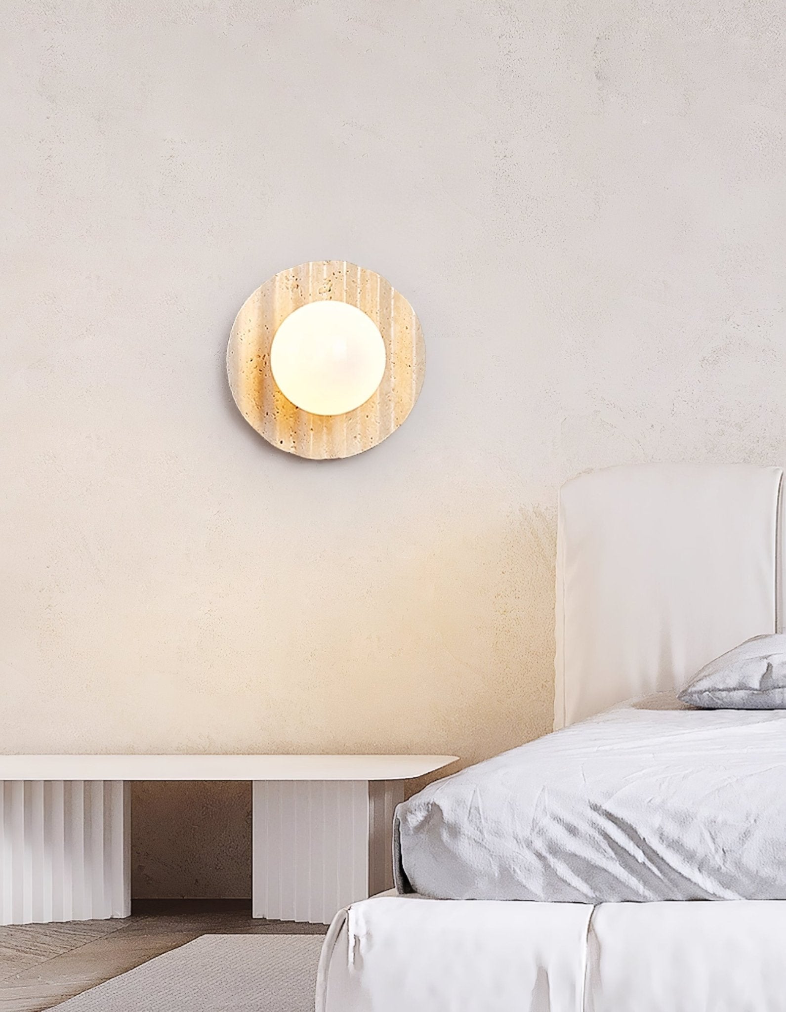 Selorar Travertine Wall Light - Letslighting