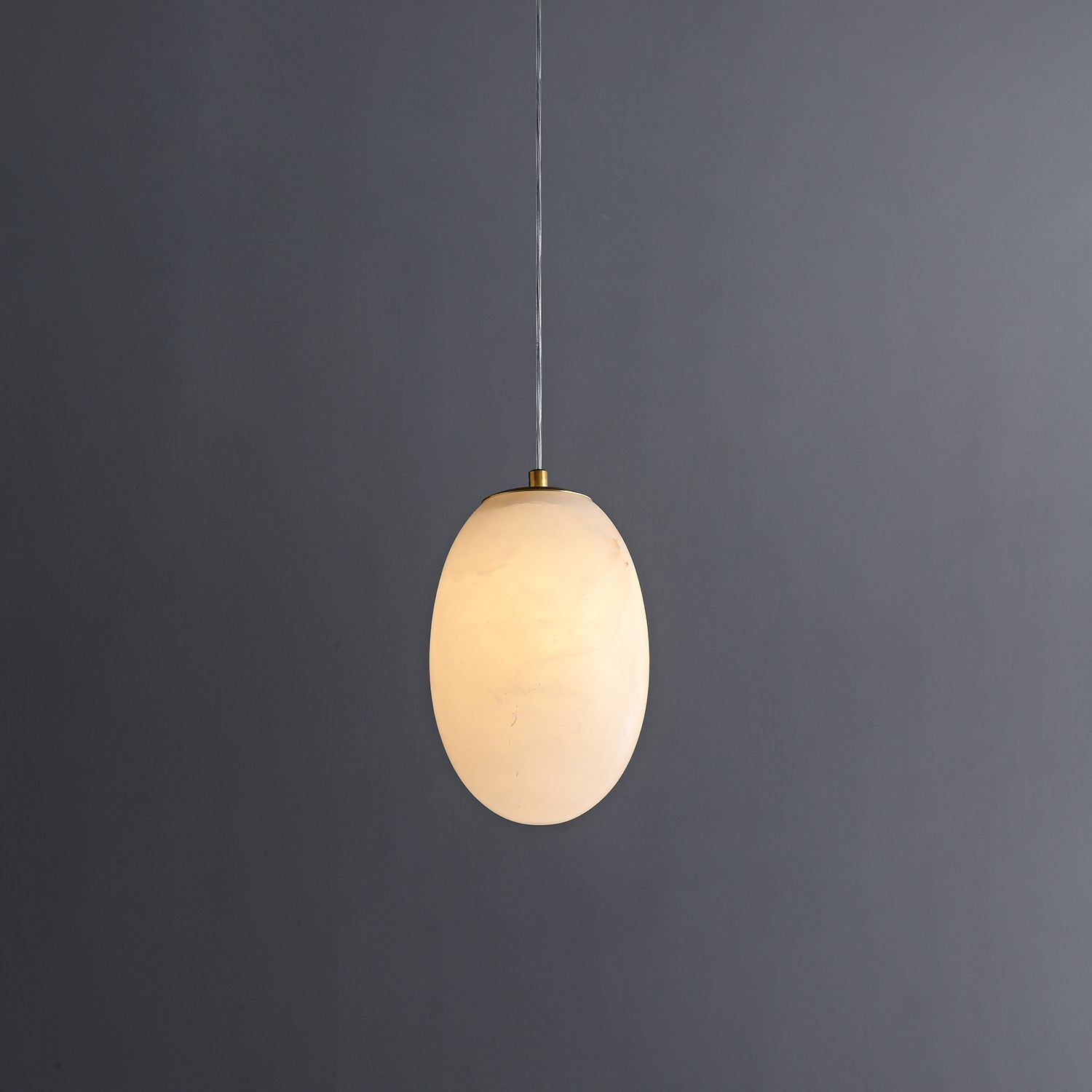 Esolisra Minimalist Alabaster Pendant Light - Letslighting