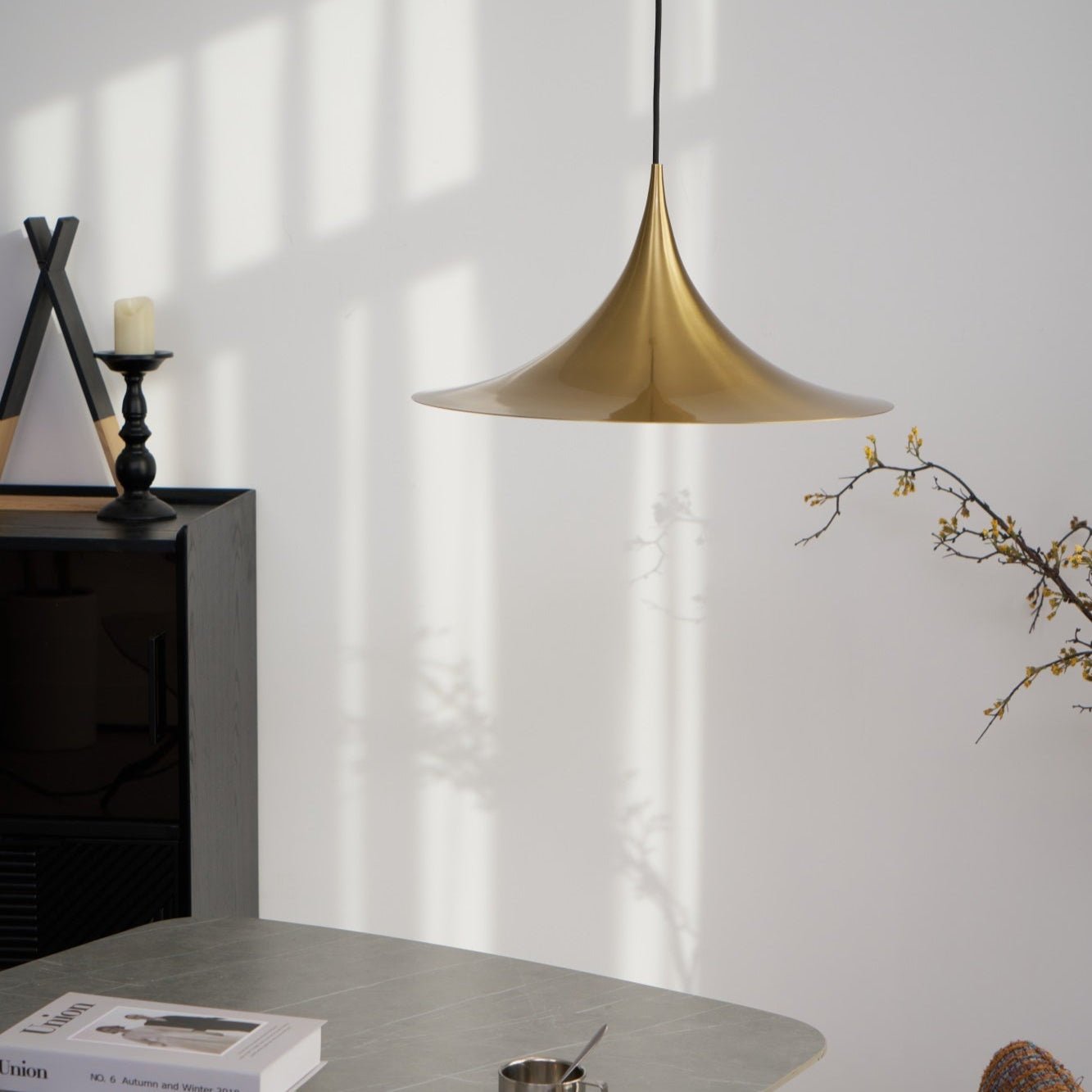Althiran Steel Sculptural Pendant Light - Letslighting