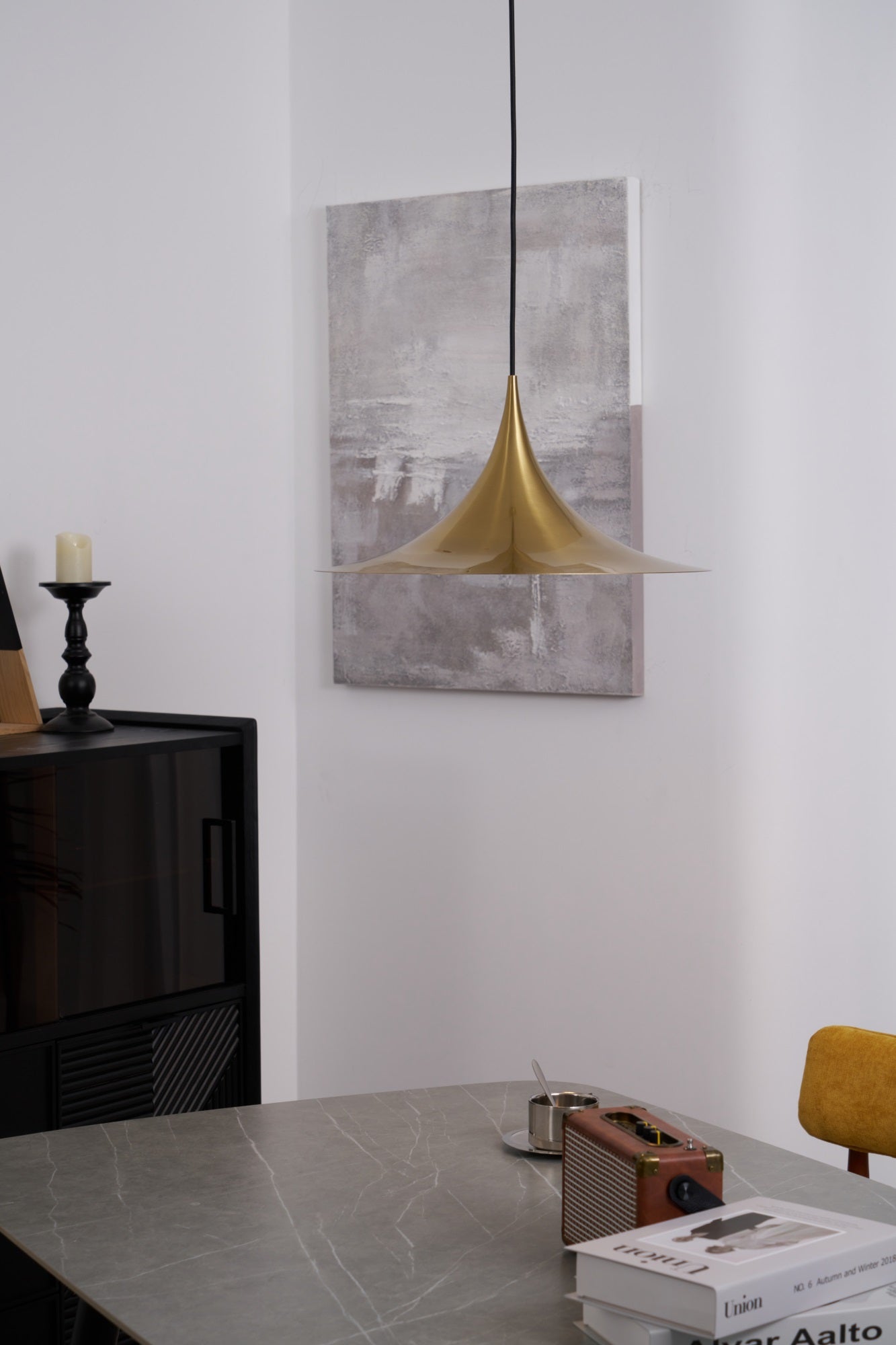 Althiran Steel Sculptural Pendant Light - Letslighting