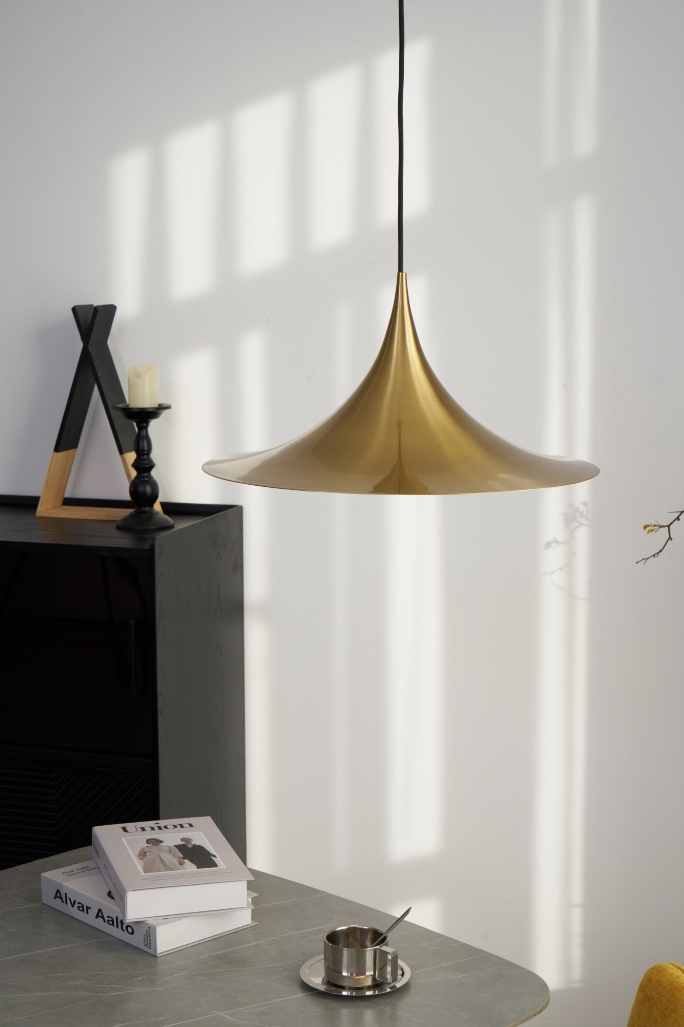 Althiran Steel Sculptural Pendant Light - Letslighting