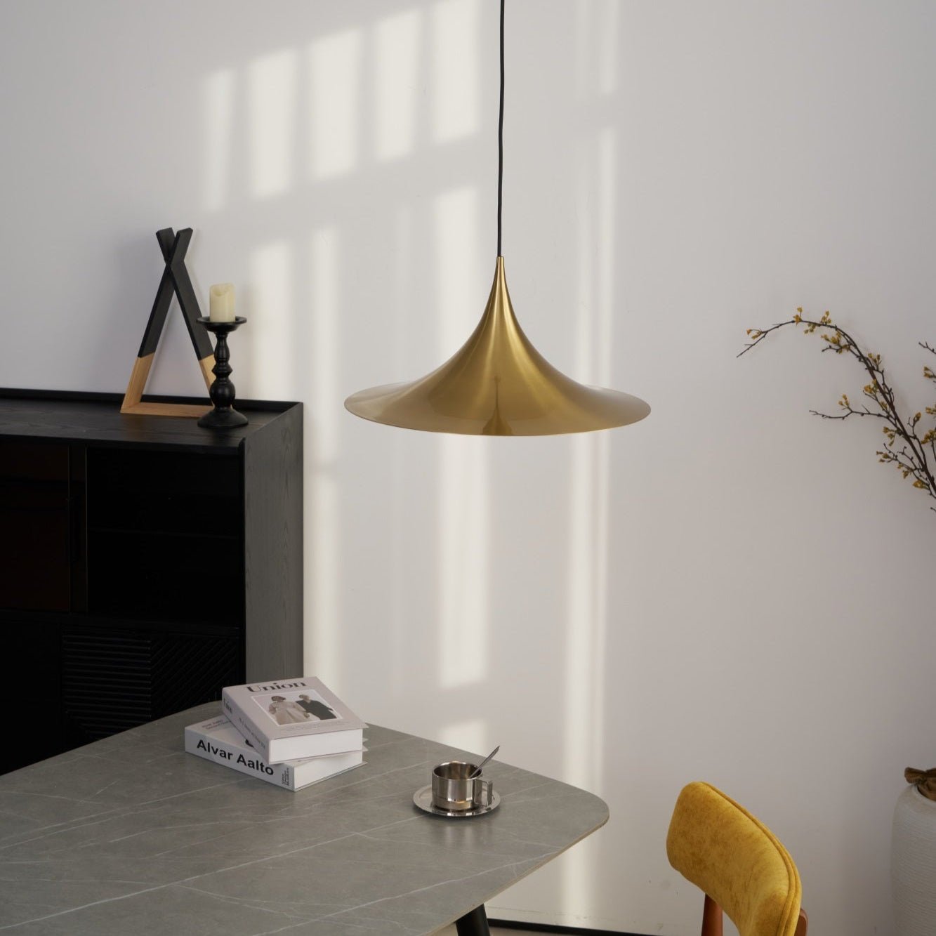 Althiran Steel Sculptural Pendant Light - Letslighting