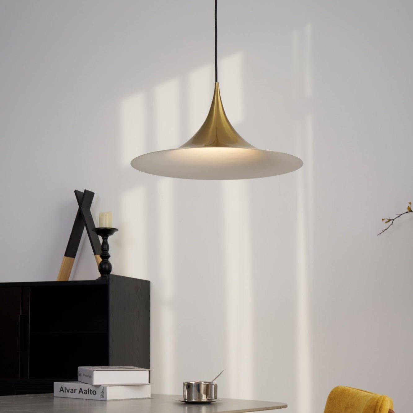 Althiran Steel Sculptural Pendant Light - Letslighting