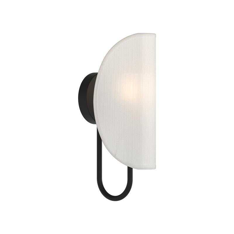 Arsorara Modern Minimalist Leaf Brass Fabric Wall Lamp - Letslighting