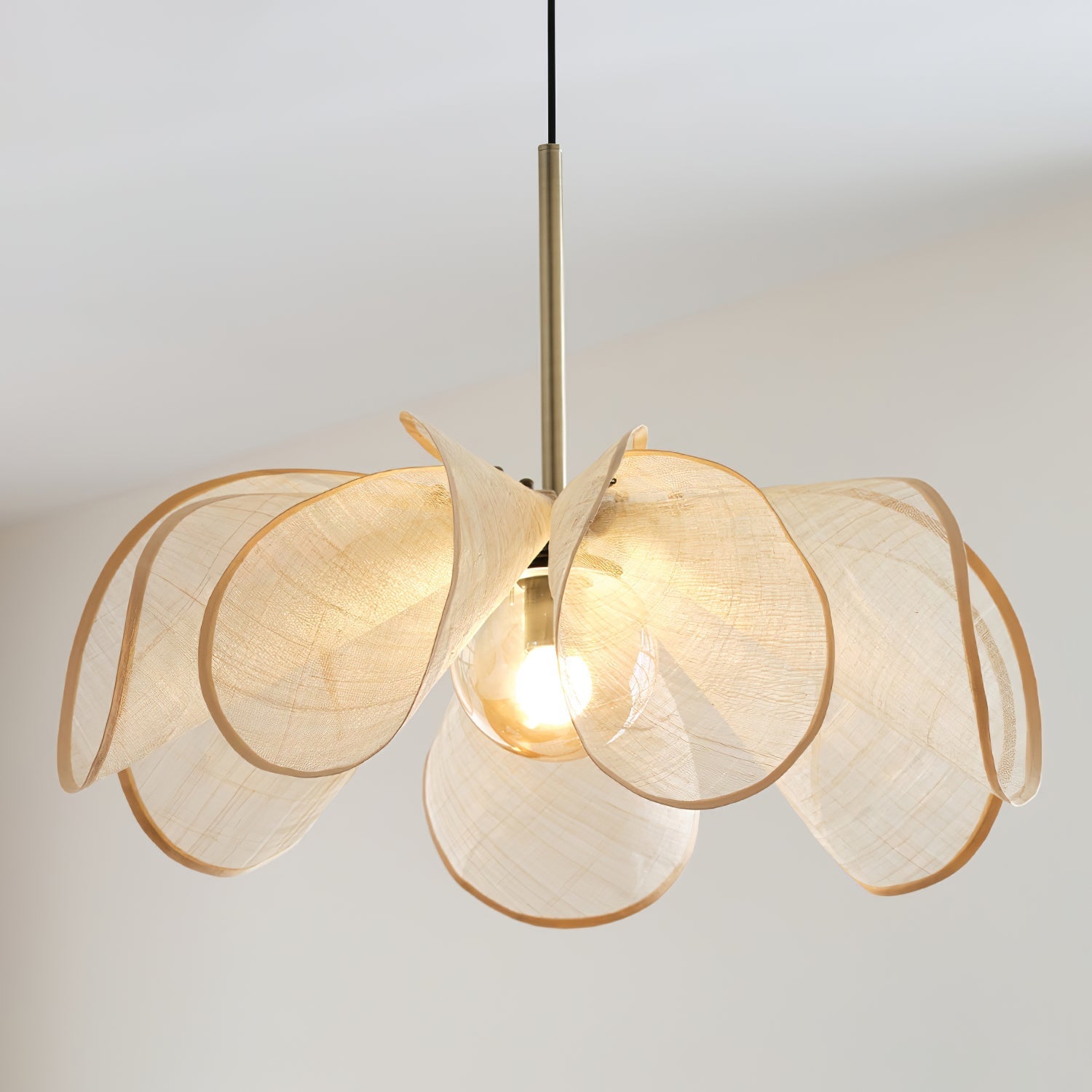 Elowe Abaca Fiber Pendant Lamp - Letslighting