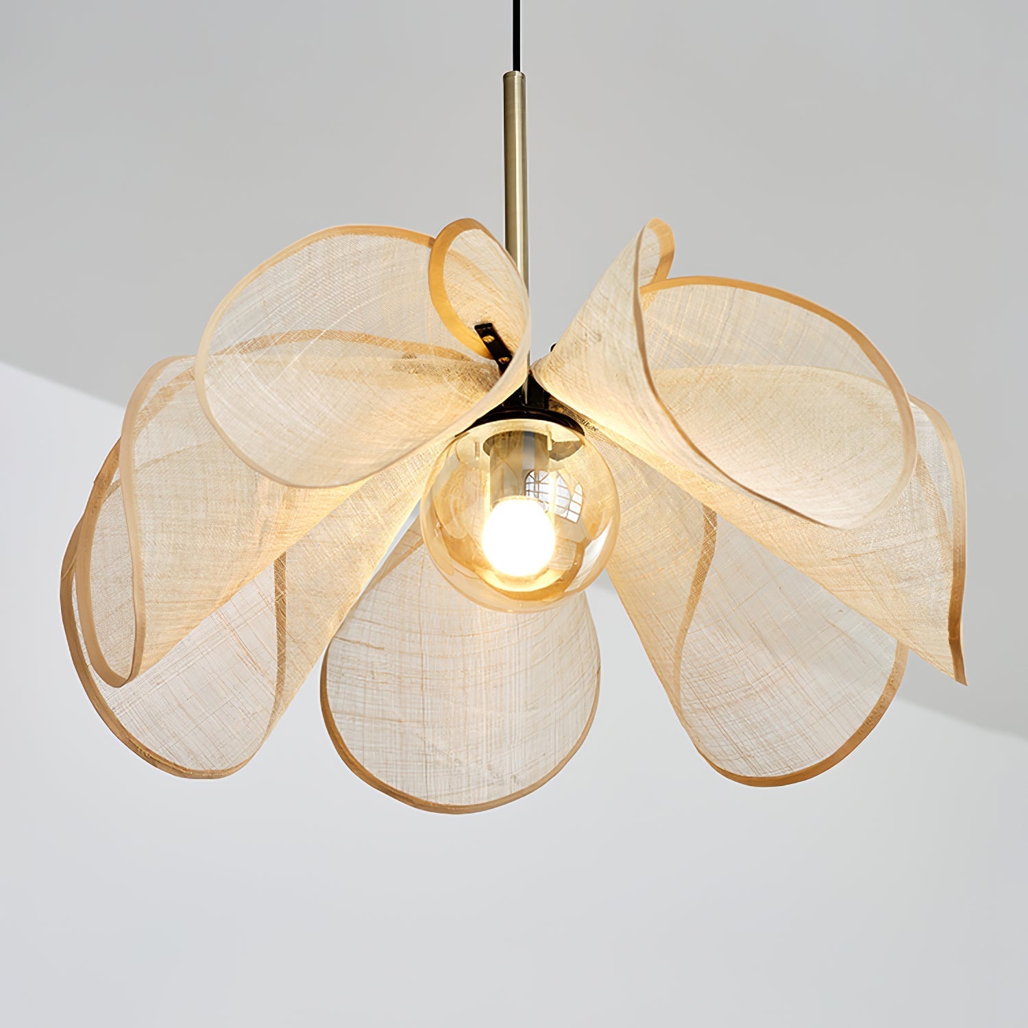 Elowe Abaca Fiber Pendant Lamp - Letslighting