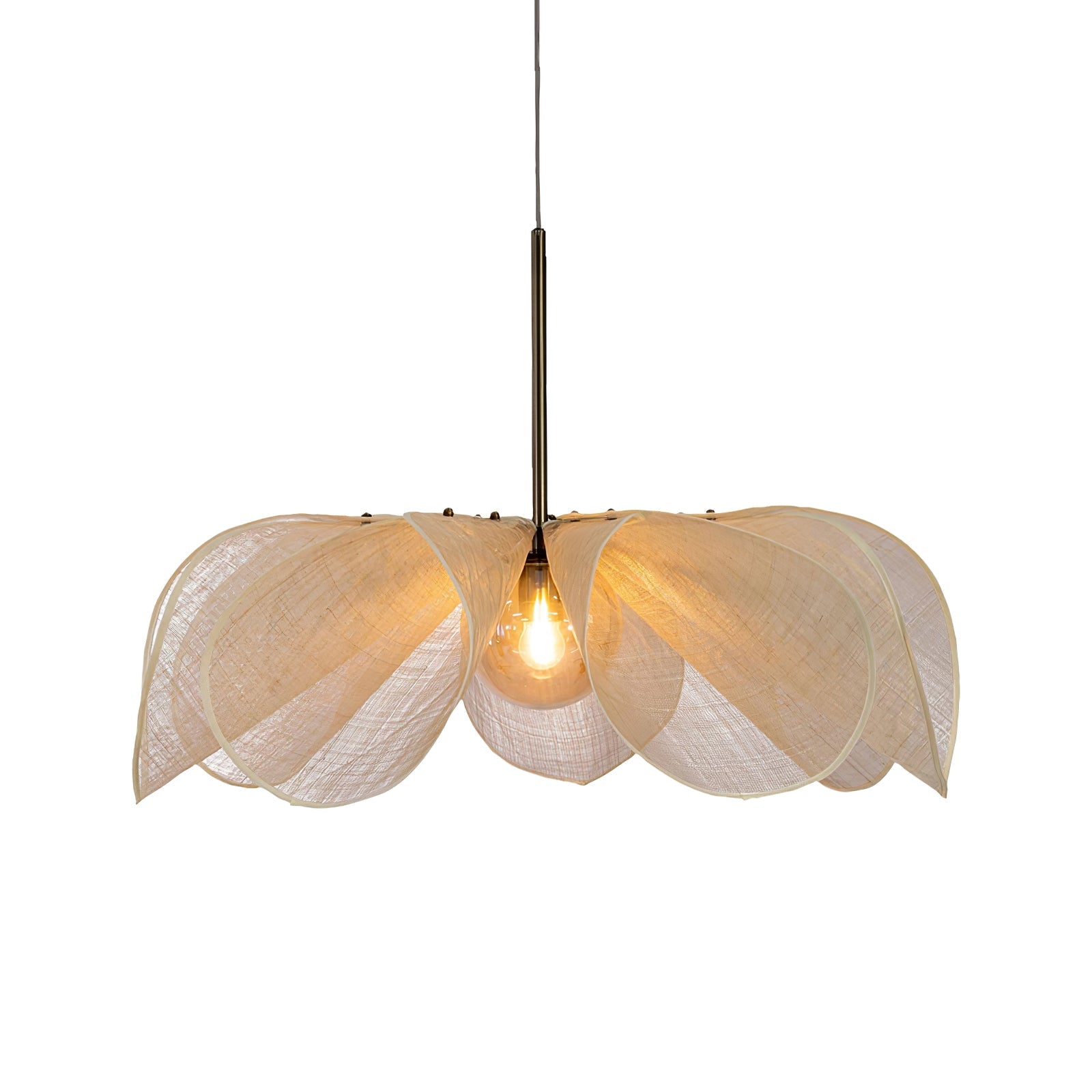 Elowe Abaca Fiber Pendant Lamp - Letslighting