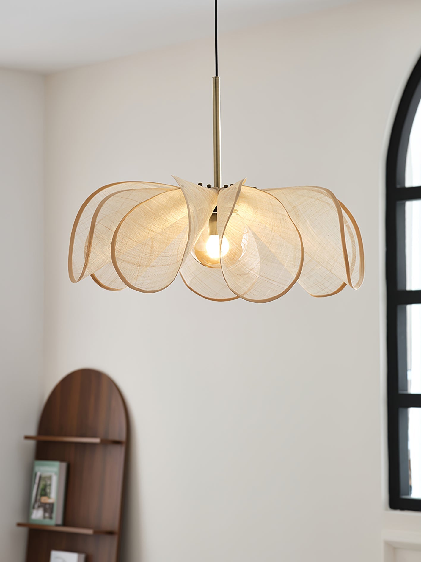 Elowe Abaca Fiber Pendant Lamp - Letslighting