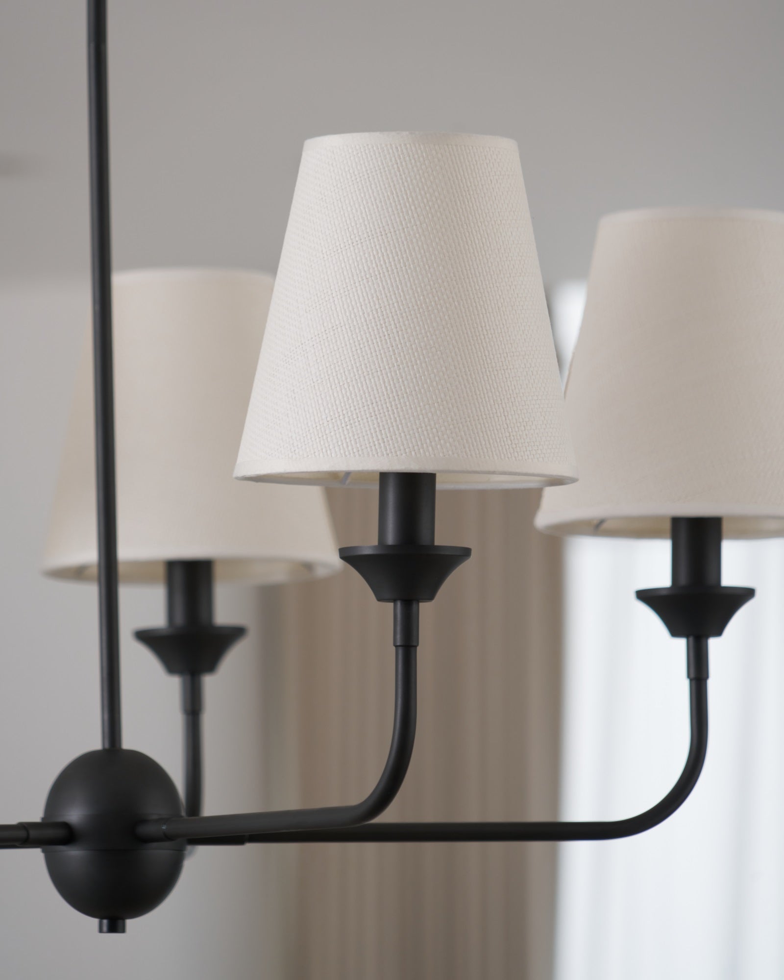 Zesorel Vintage Industrial Fabric Chandelier - Letslighting