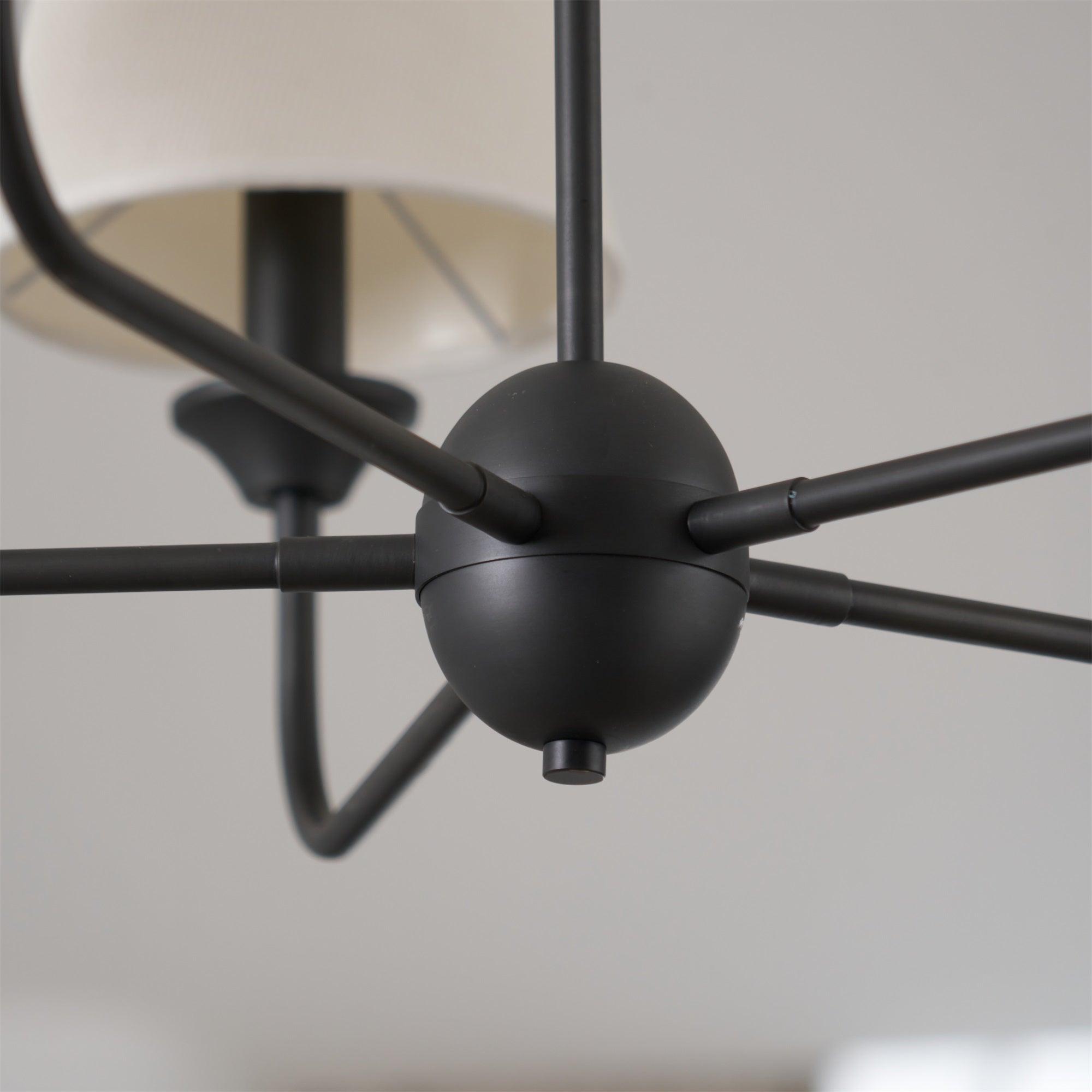 Zesorel Vintage Industrial Fabric Chandelier - Letslighting