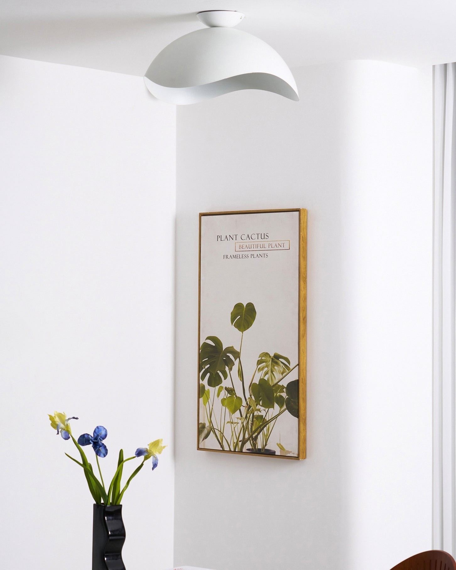 Etalir Nordic Art Wave Ceiling Light - Letslighting