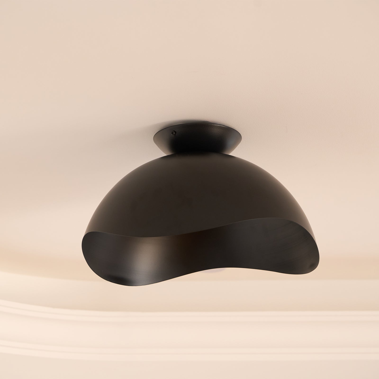 Aria Bowl Wave Ceiling Light - Letslighting