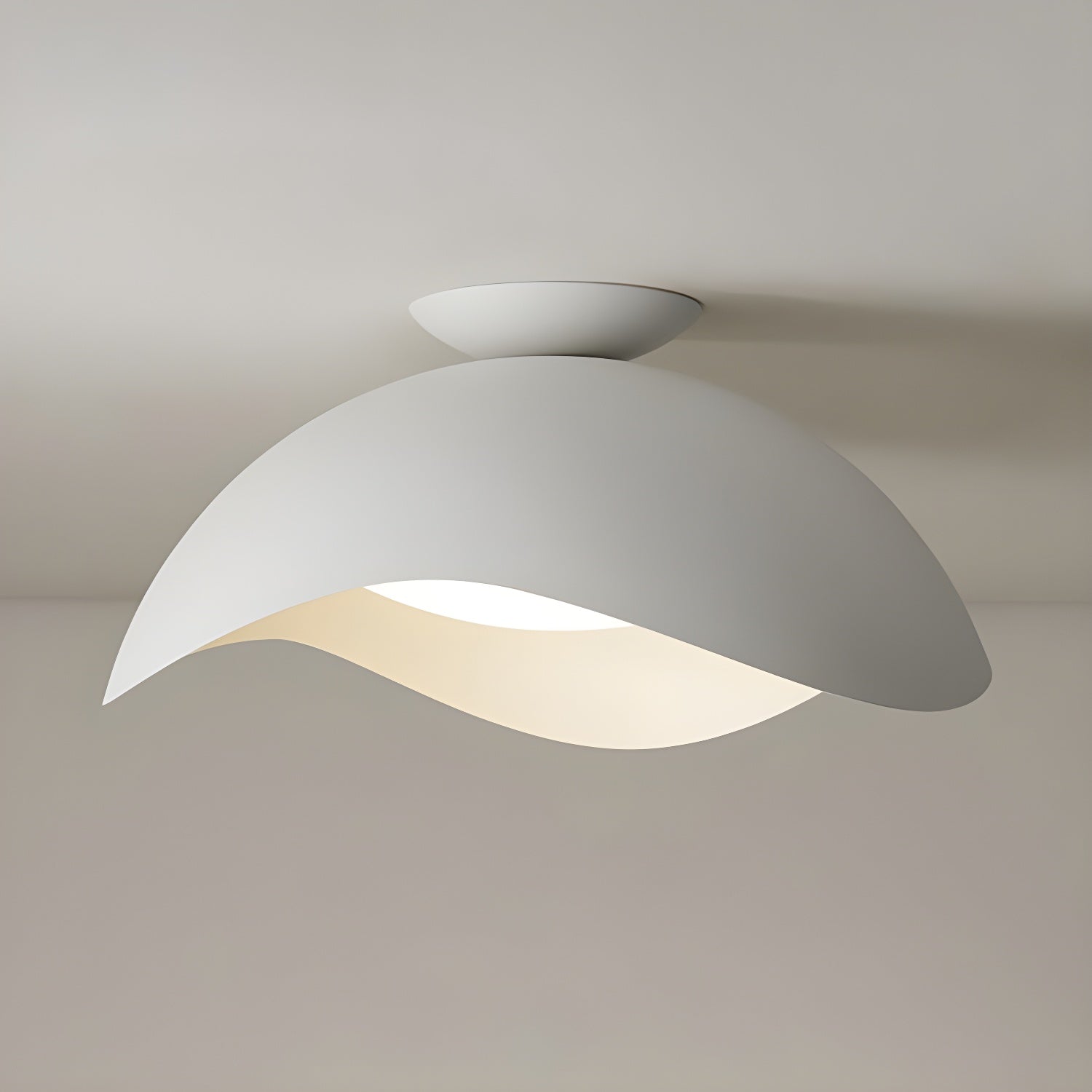 Aria Bowl Wave Ceiling Light - Letslighting