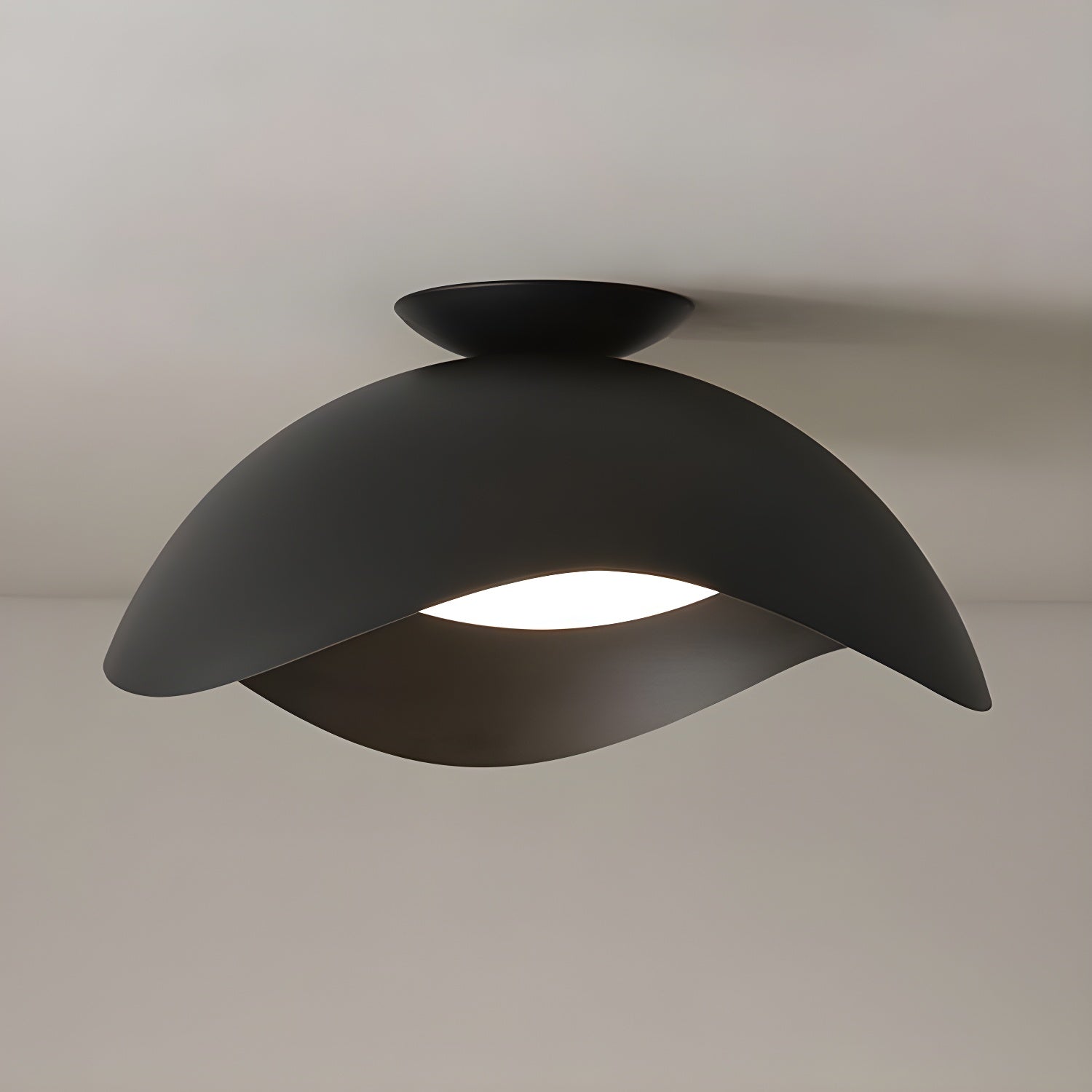 Aria Bowl Wave Ceiling Light - Letslighting