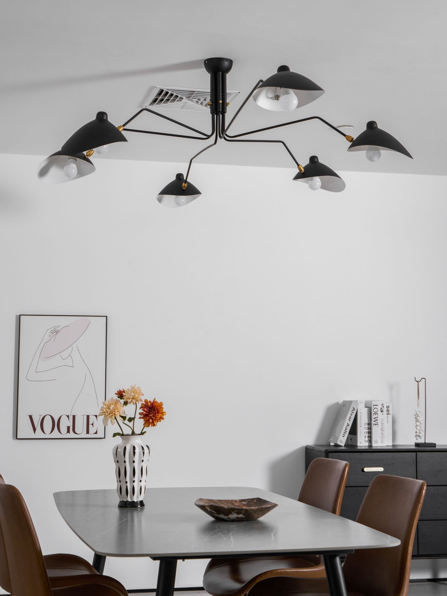 Lustra Ceiling Light Three Arm Minimalist - Letslighting