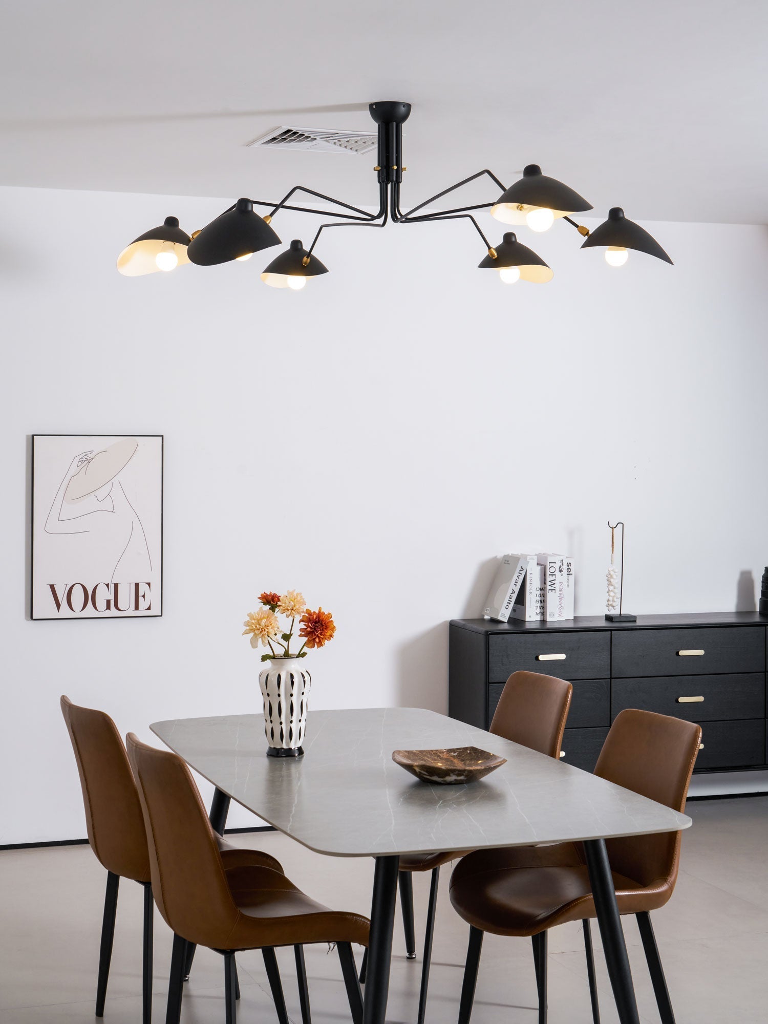 Lustra Ceiling Light Three Arm Minimalist - Letslighting