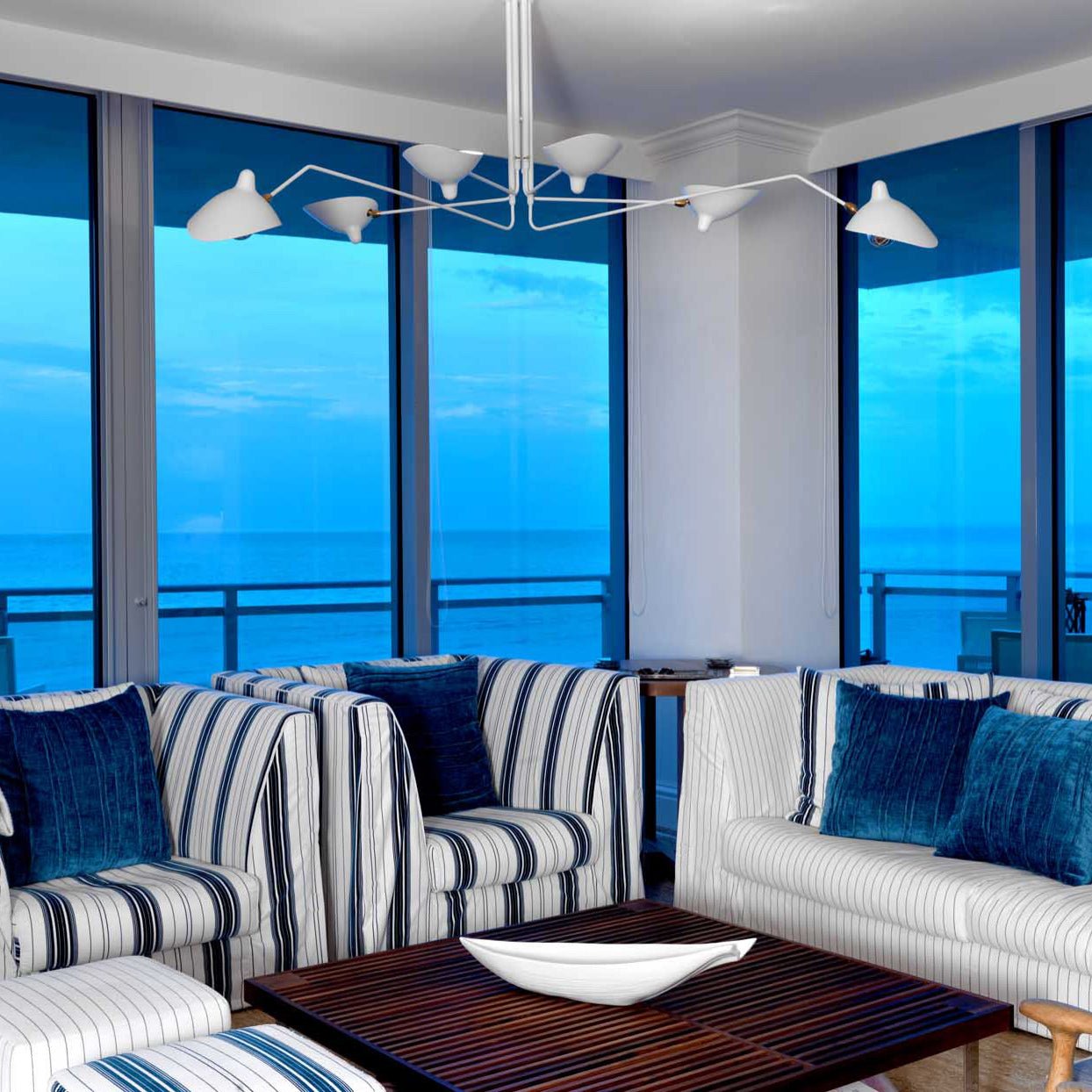 Lustra Ceiling Light Three Arm Minimalist - Letslighting