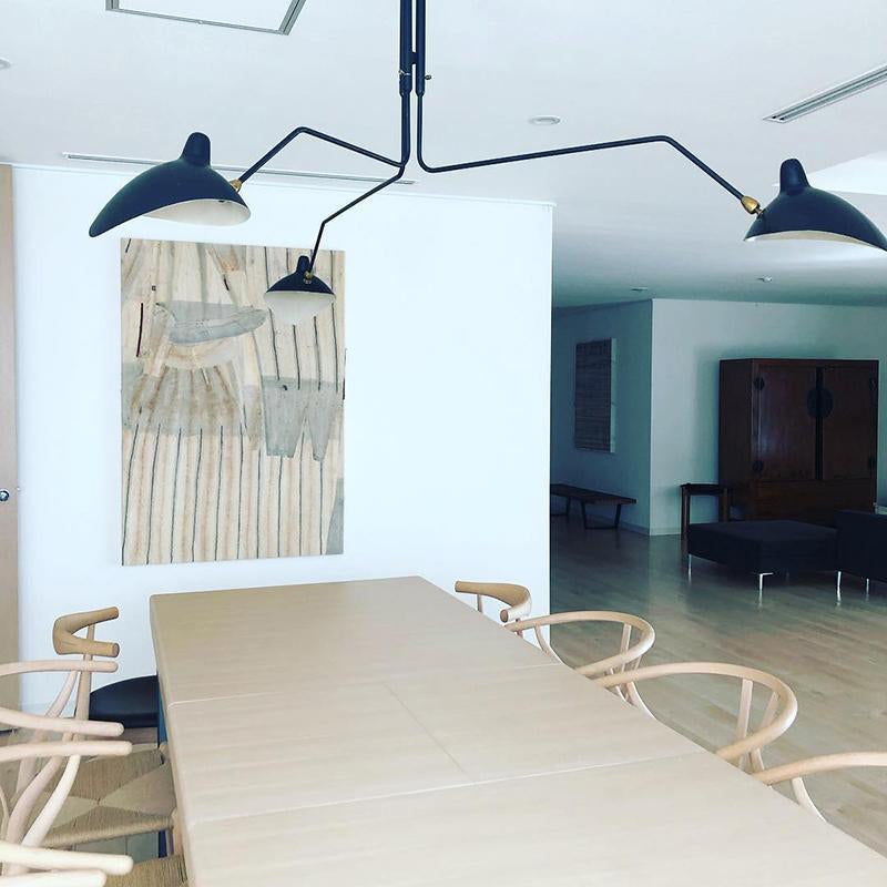 Lustra Ceiling Light Three Arm Minimalist - Letslighting