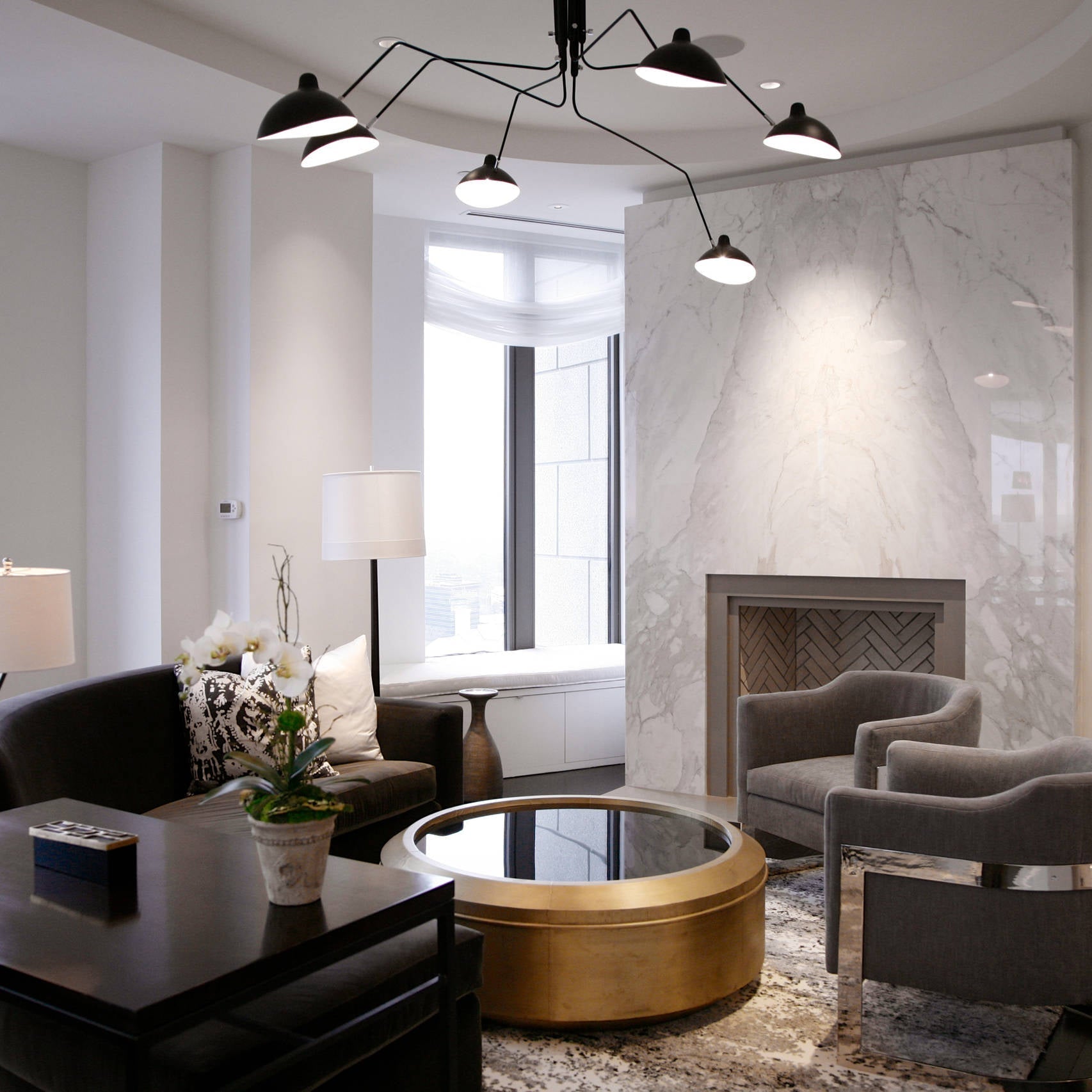 Lustra Ceiling Light Three Arm Minimalist - Letslighting