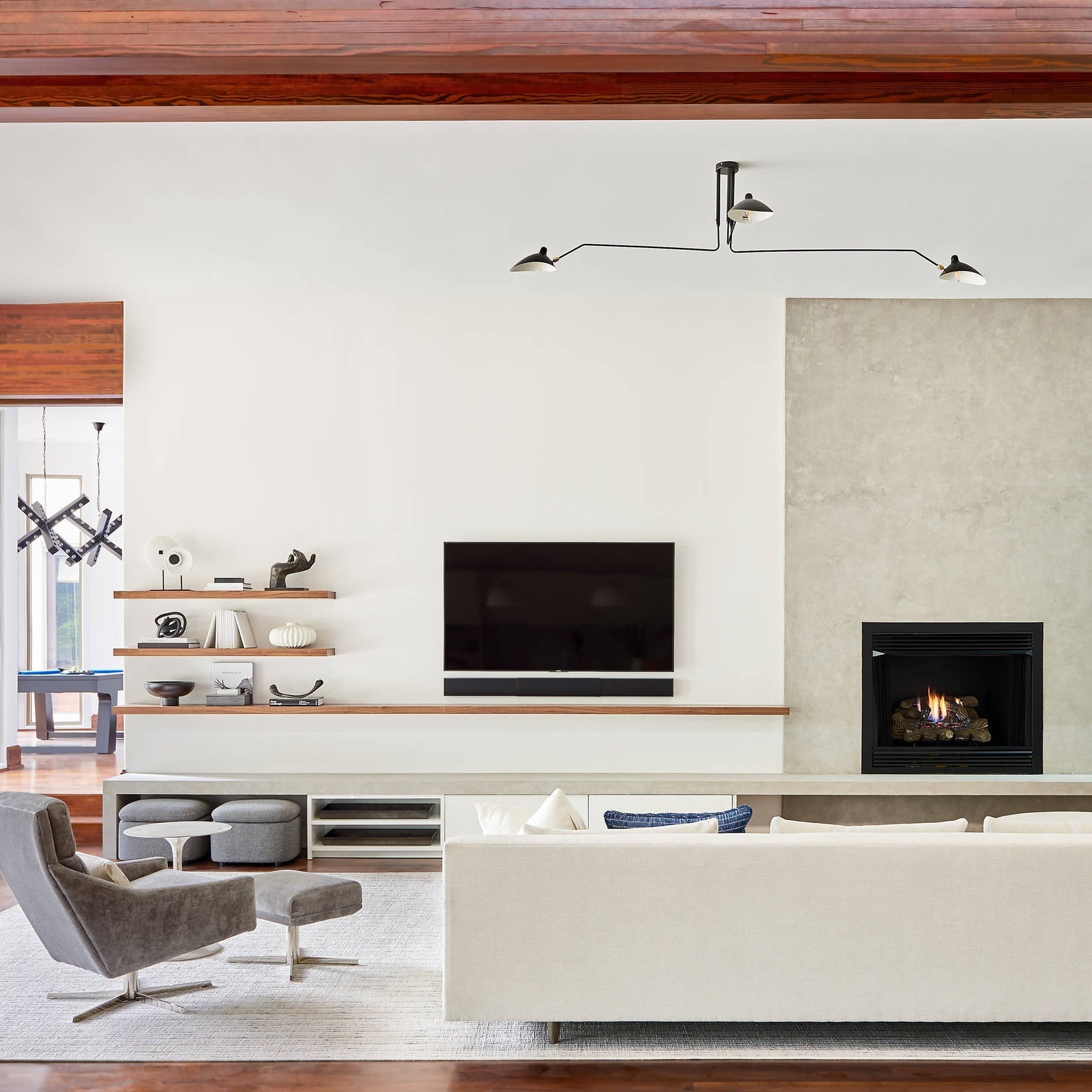 Lustra Ceiling Light Three Arm Minimalist - Letslighting