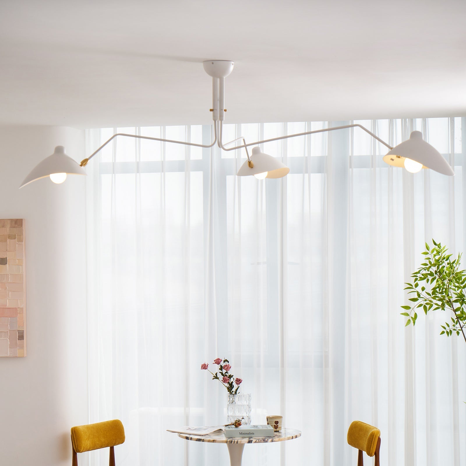 Lustra Ceiling Light Three Arm Minimalist - Letslighting