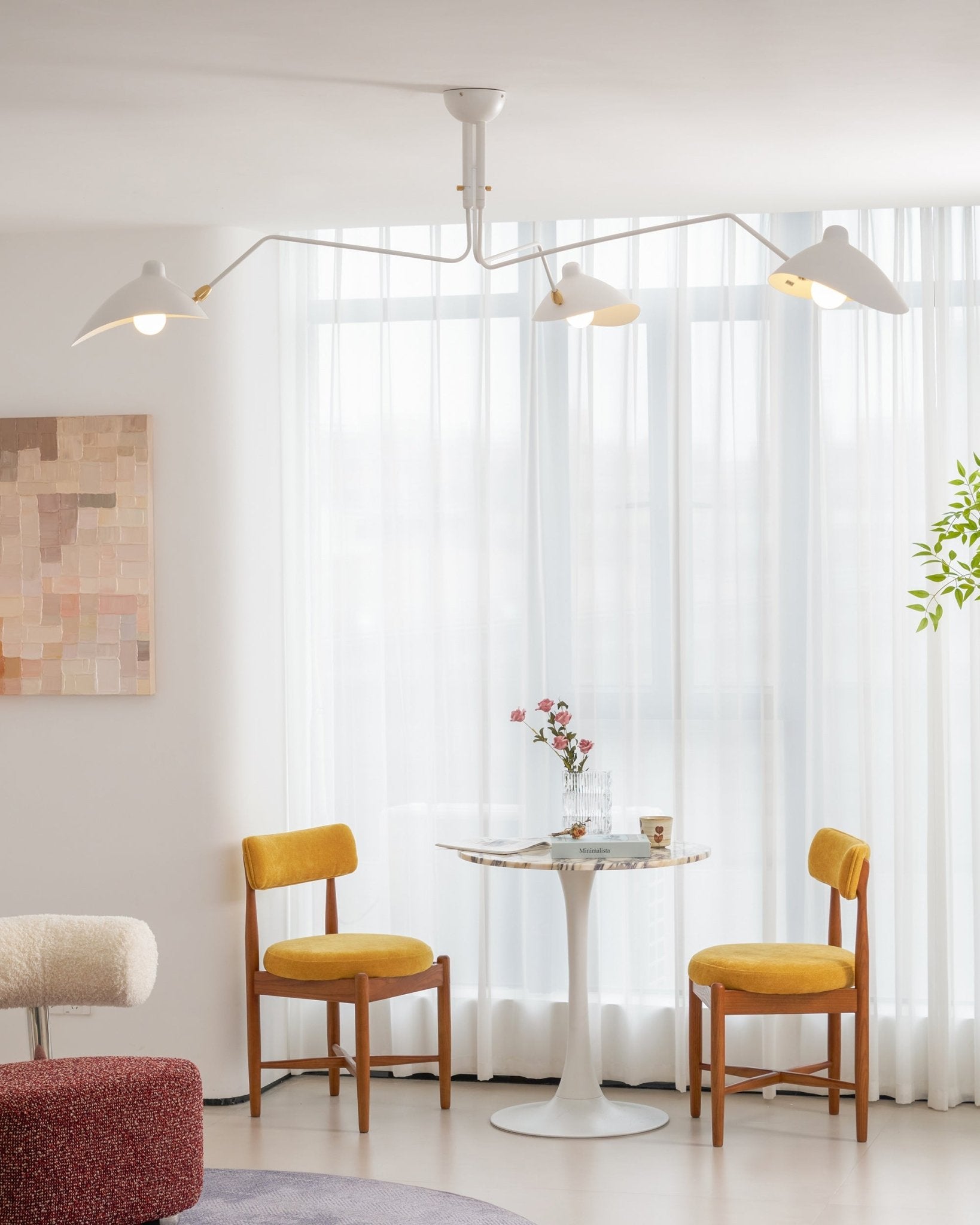 Lustra Ceiling Light Three Arm Minimalist - Letslighting