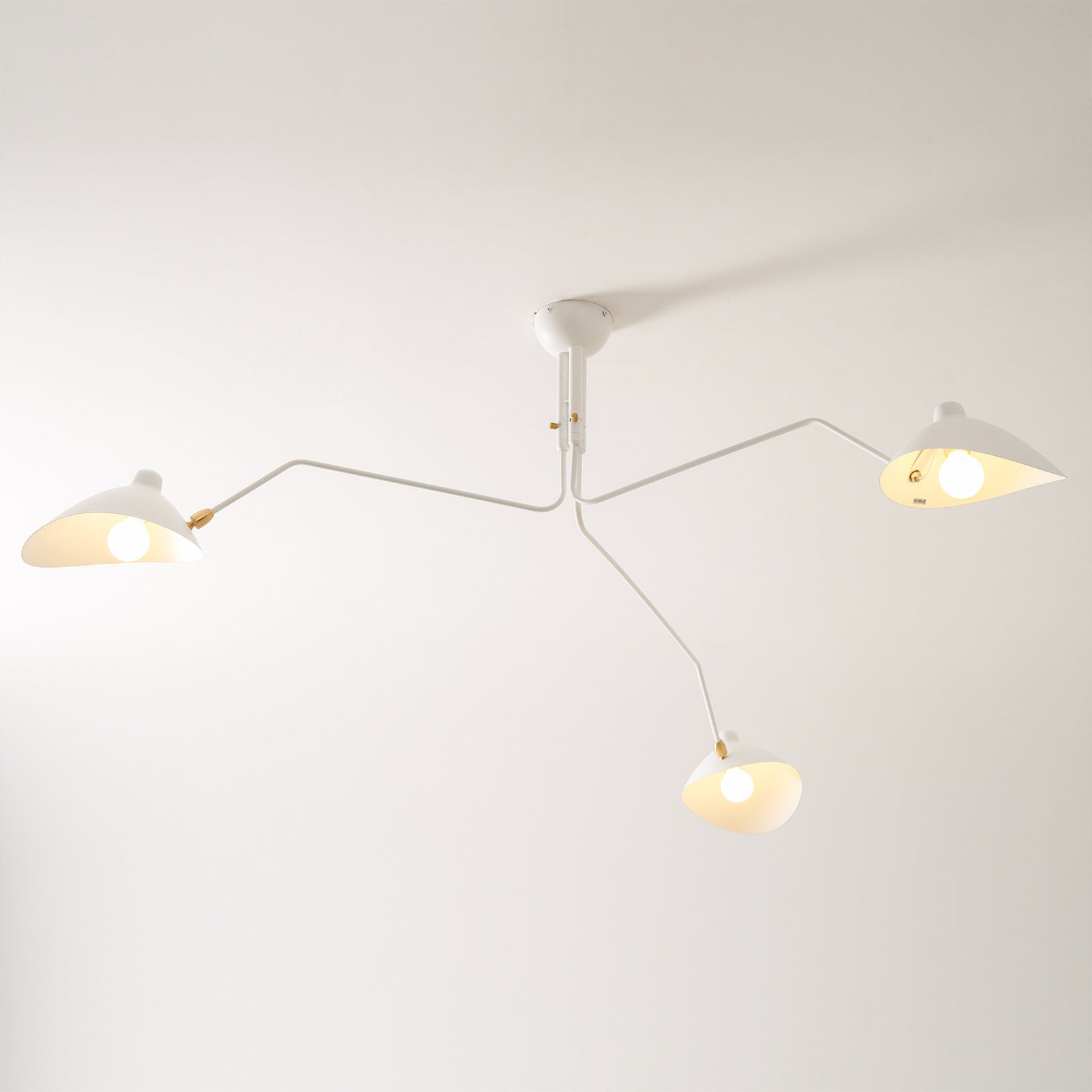 Lustra Ceiling Light Three Arm Minimalist - Letslighting