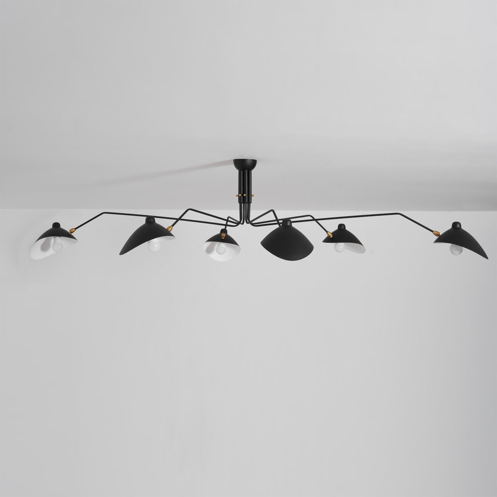 Lustra Ceiling Light Three Arm Minimalist - Letslighting