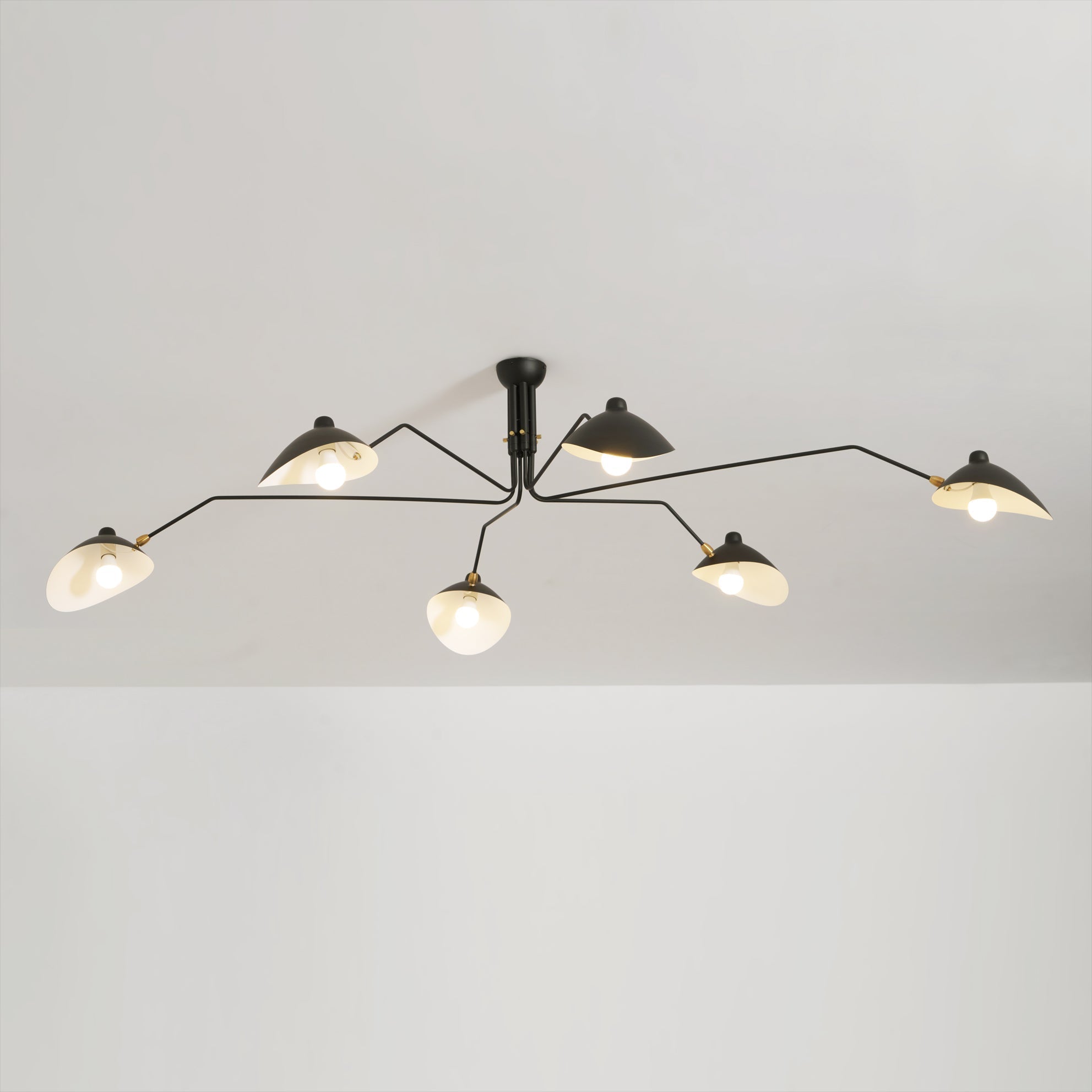 Lustra Ceiling Light Three Arm Minimalist - Letslighting