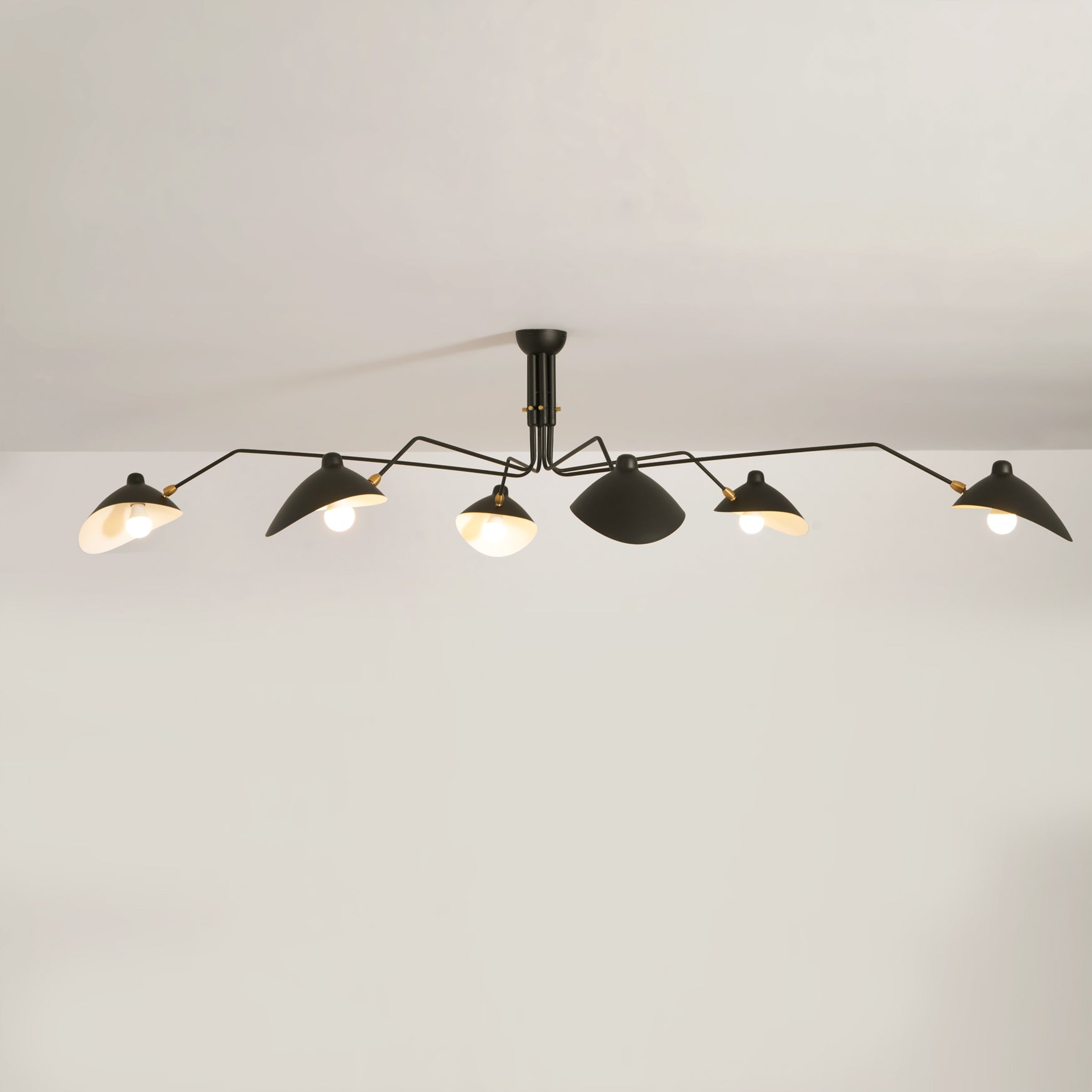 Lustra Ceiling Light Three Arm Minimalist - Letslighting