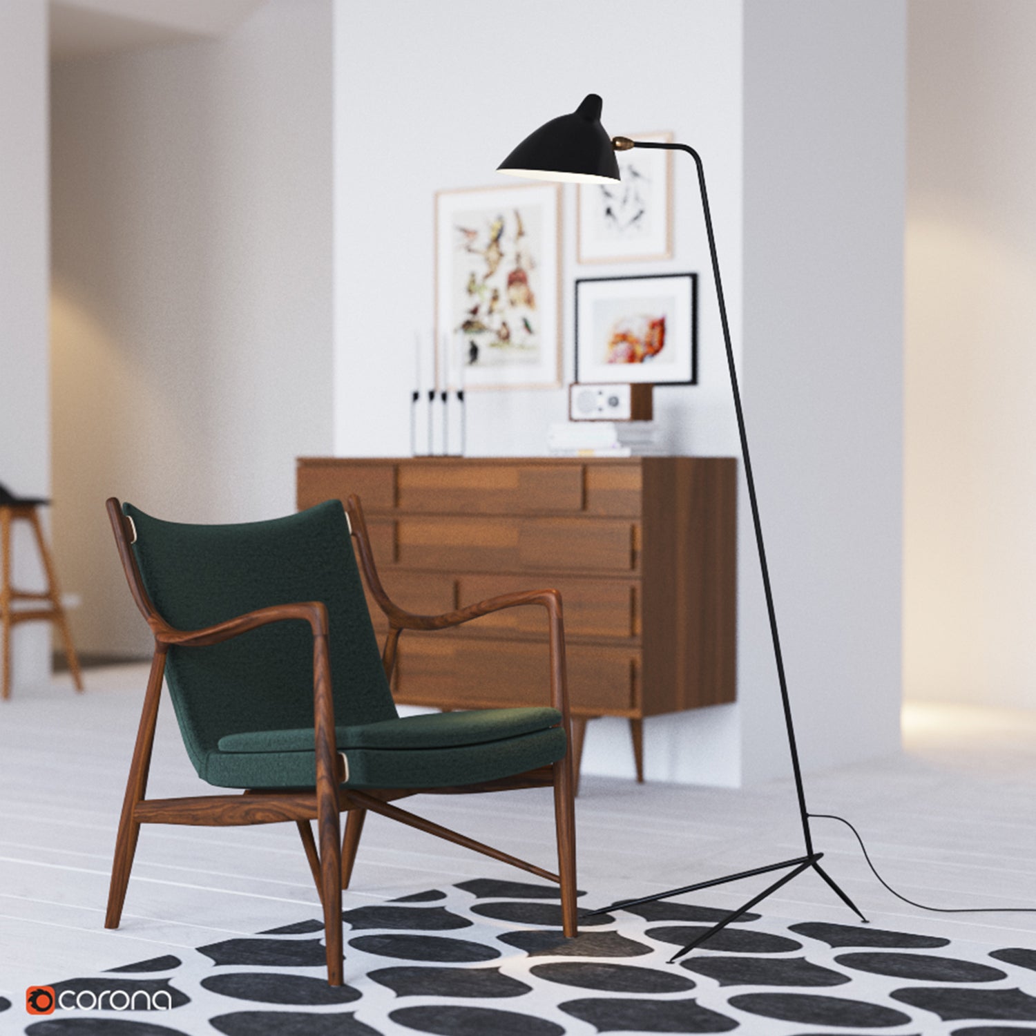 Nellie Minimalist metal Floor Lamp - Letslighting