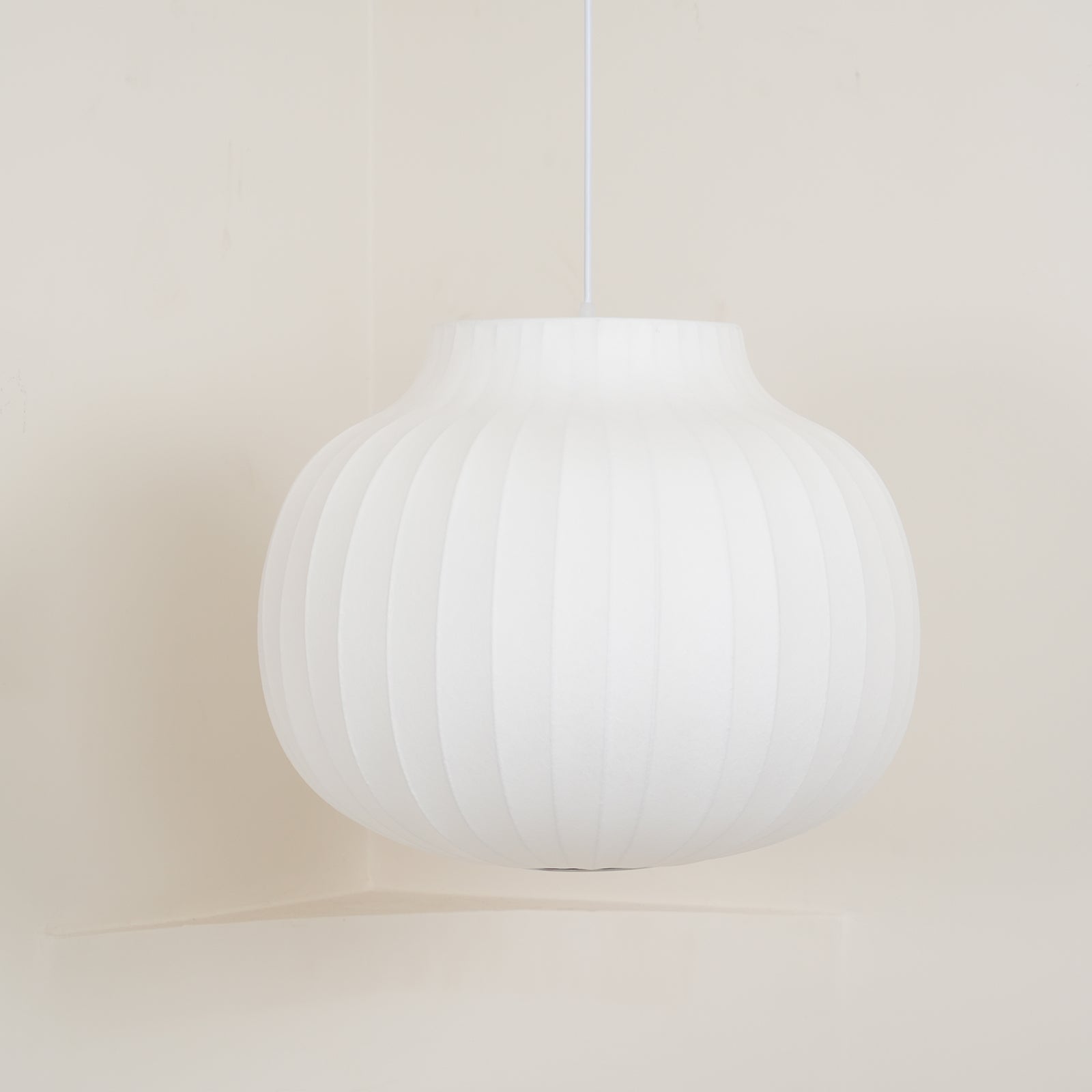 Lumina Silk Ribbed Pendant Light - Letslighting
