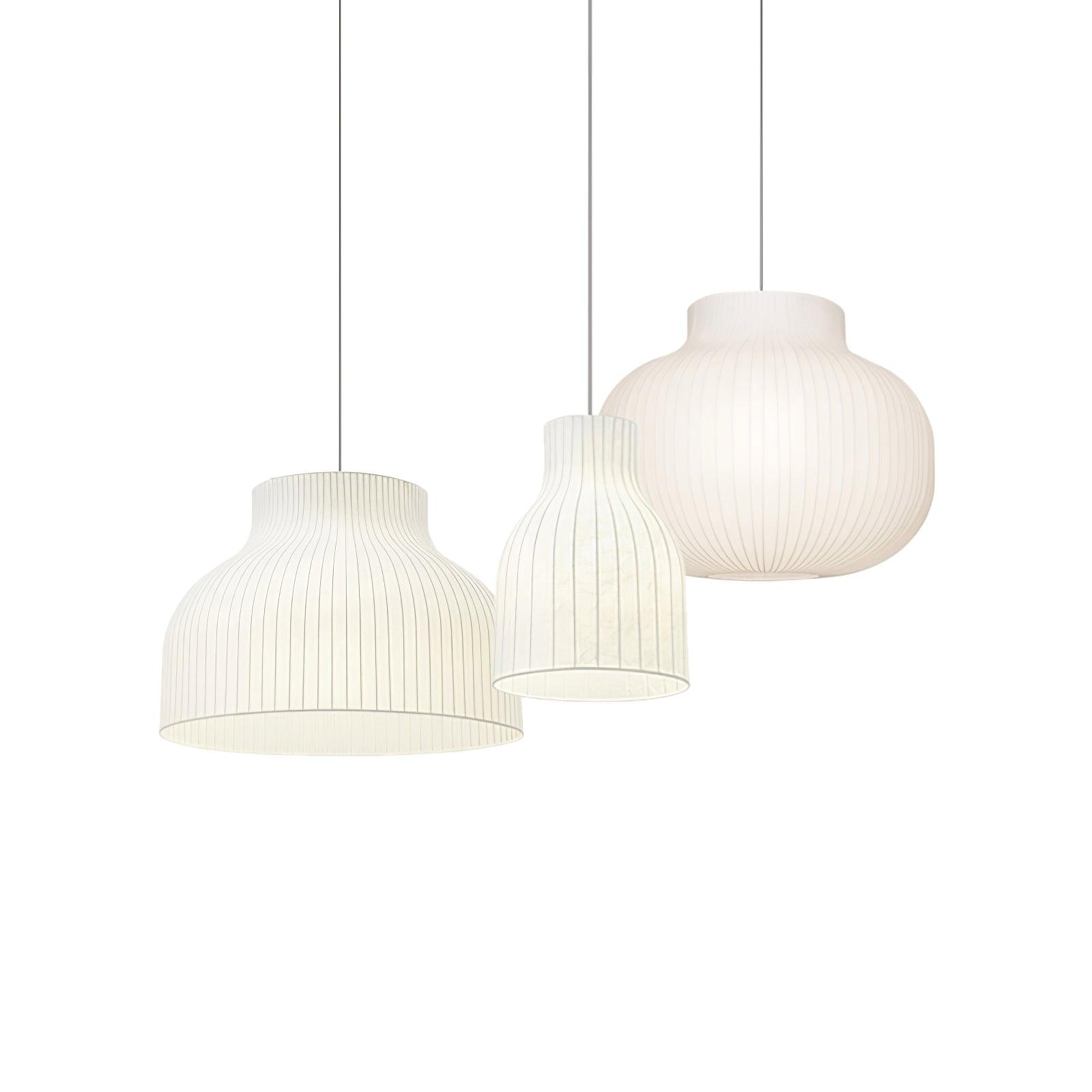 Lumina Silk Ribbed Pendant Light - Letslighting