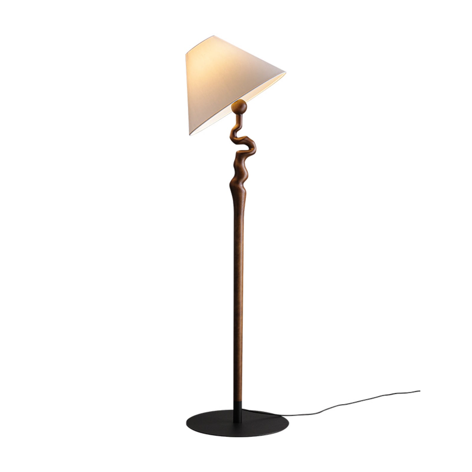 Avloril Artistic Wooden Floor Lamp - Letslighting
