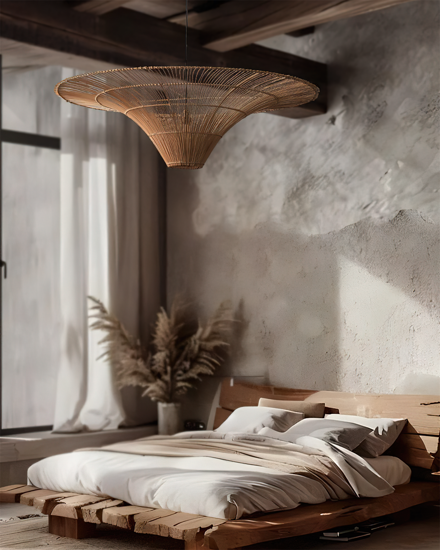 Juvia Handwoven Rattan Pendant Light - Letslighting